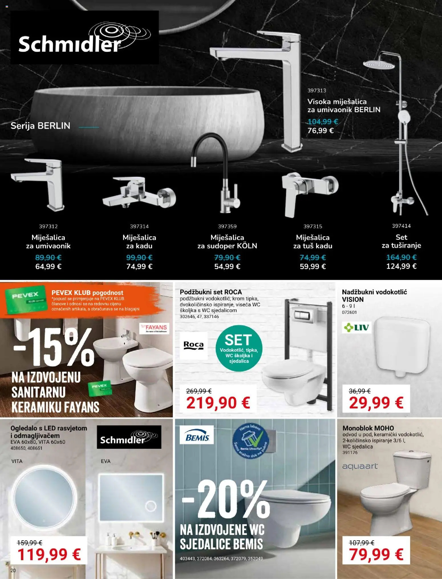 Pevex katalog | vrijedi od 22.10.2026 | Stranica: 20