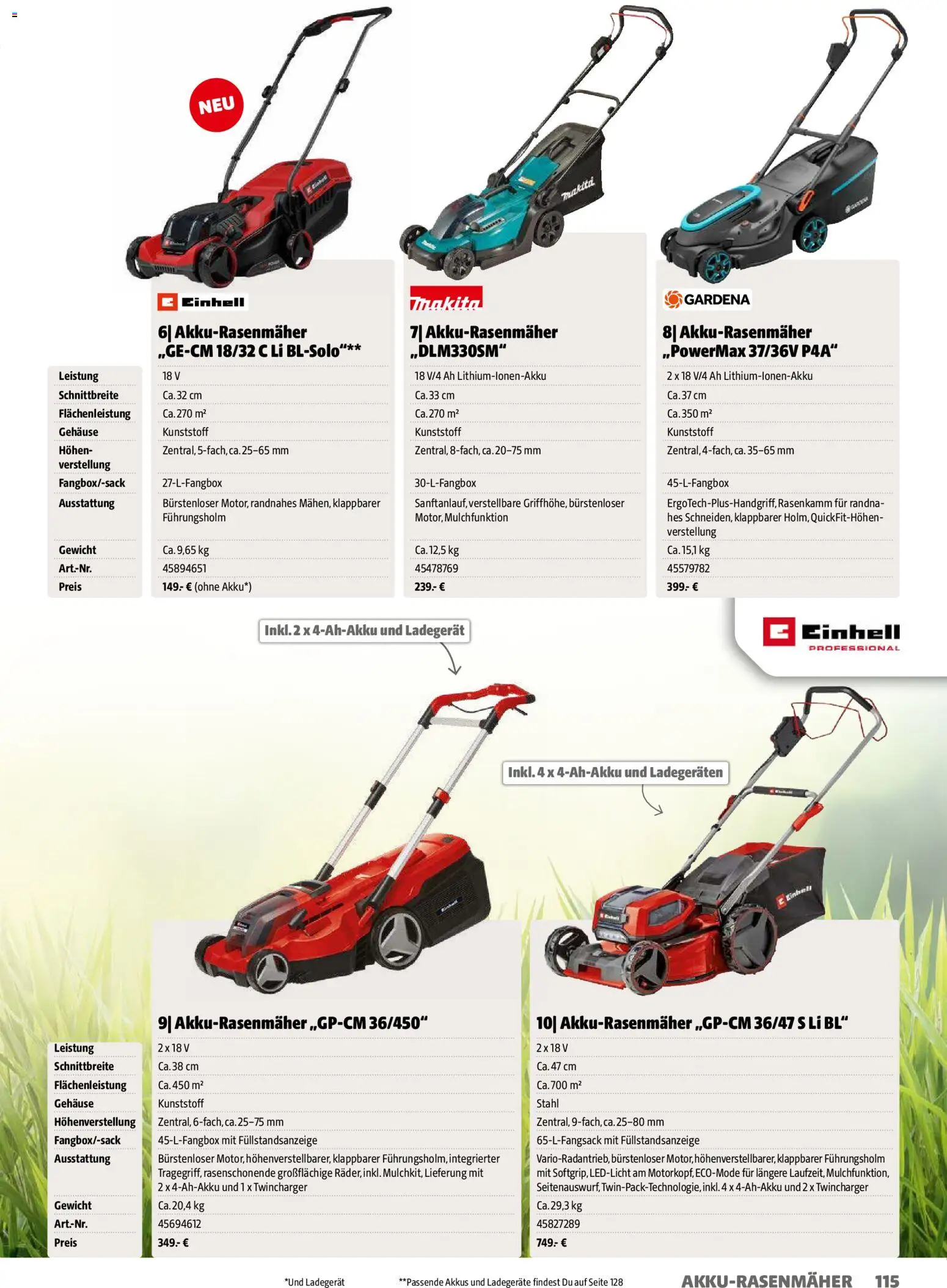 Hagebau Gartenjahr gültig ab 13.03.2026 | Seite: 115 | Produkte: Gewicht