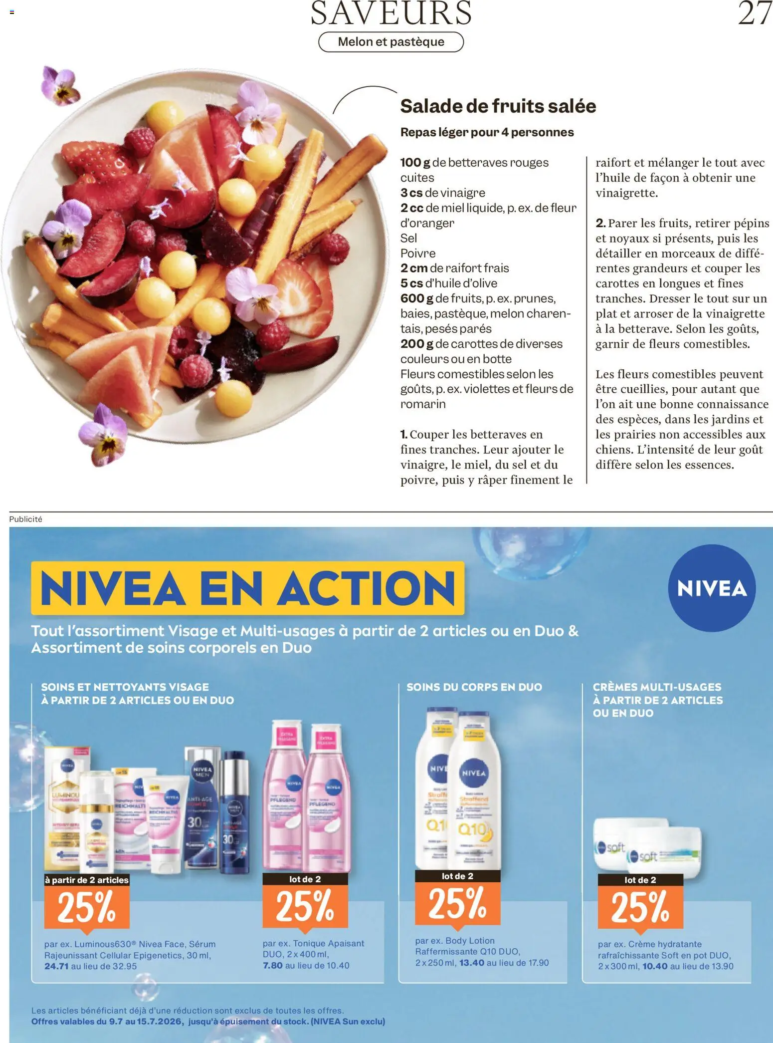 Migros aktionen Magazine FR – gültig ab 08.07.2026 | Seite: 27