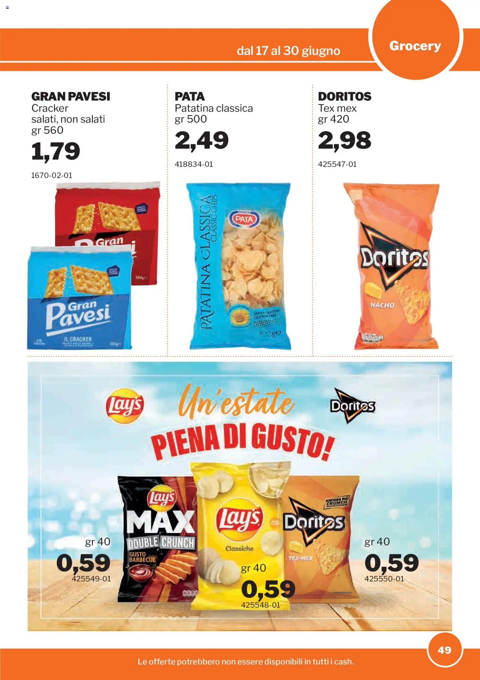 Volantino Sogegross del 17.06.2026 | Pagina: 49 | Prodotti: Barbecue