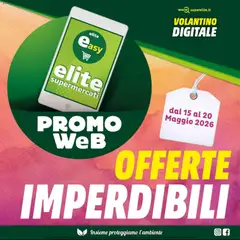 Anteprima del volantino Elite Supermercati volantino Promo Web valido a partire dal 15.05.2026