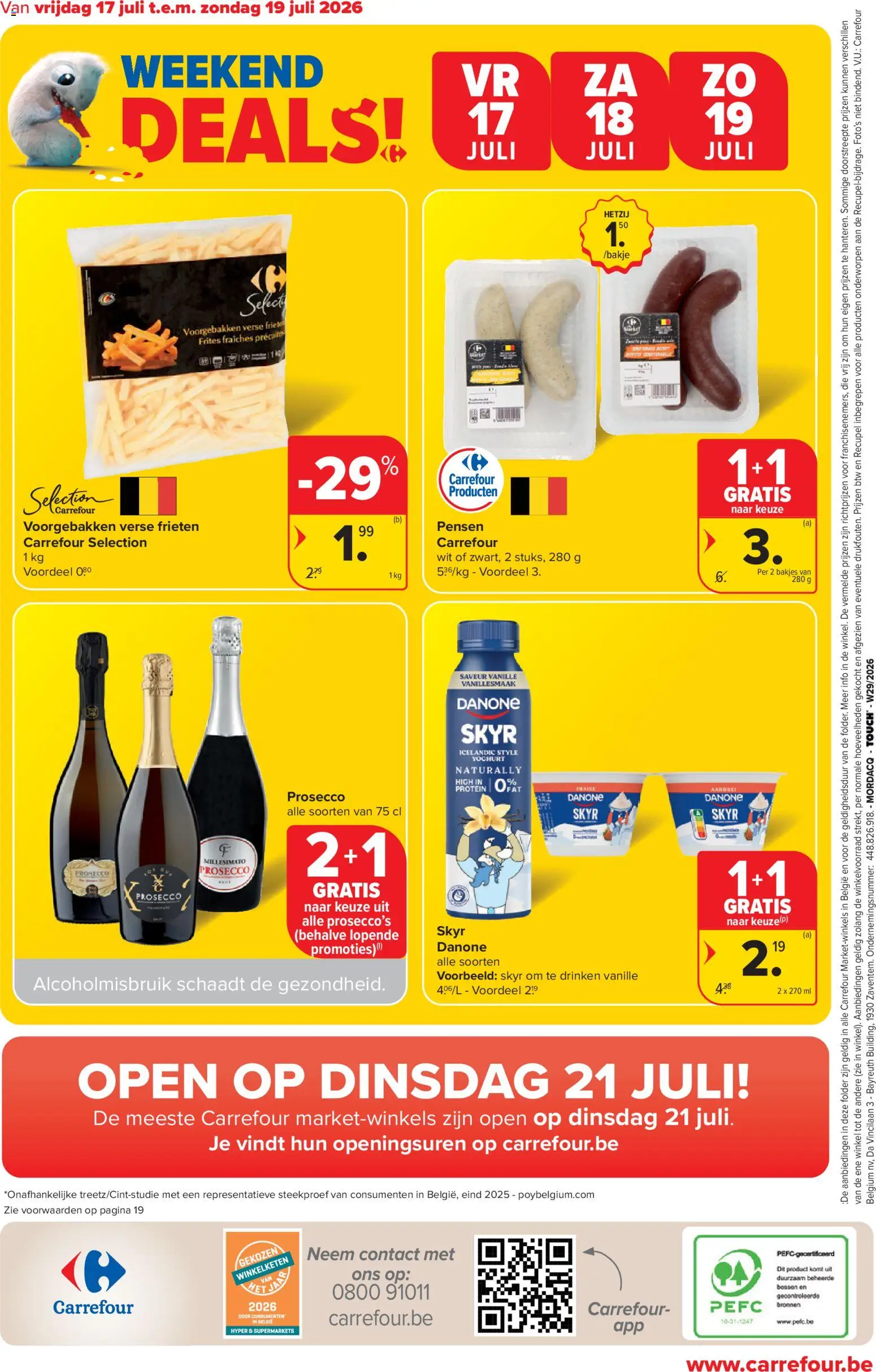 {H1} | Pagina: 20 | Producten: Prosecco, Vanille, Skyr, Yoghurt