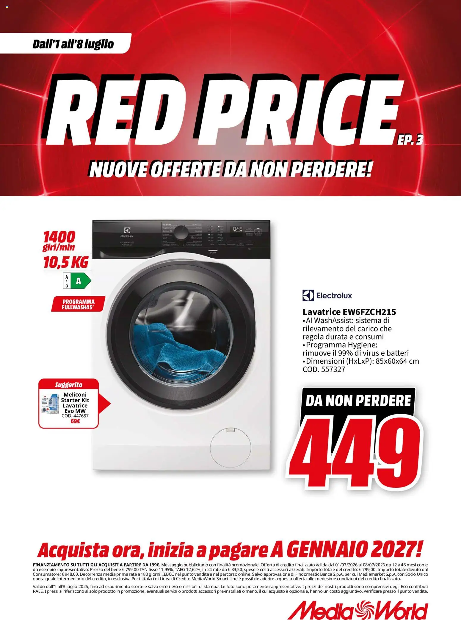 Volantino Media World del 01/07/2026 | Pagina: 64