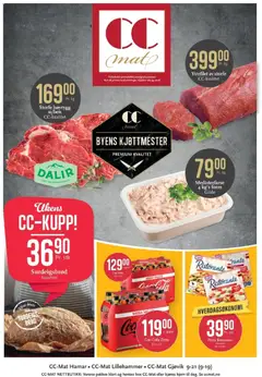 Forhåndsvisning av CC Mat kundeavis gyldig fra 24/08/2026
