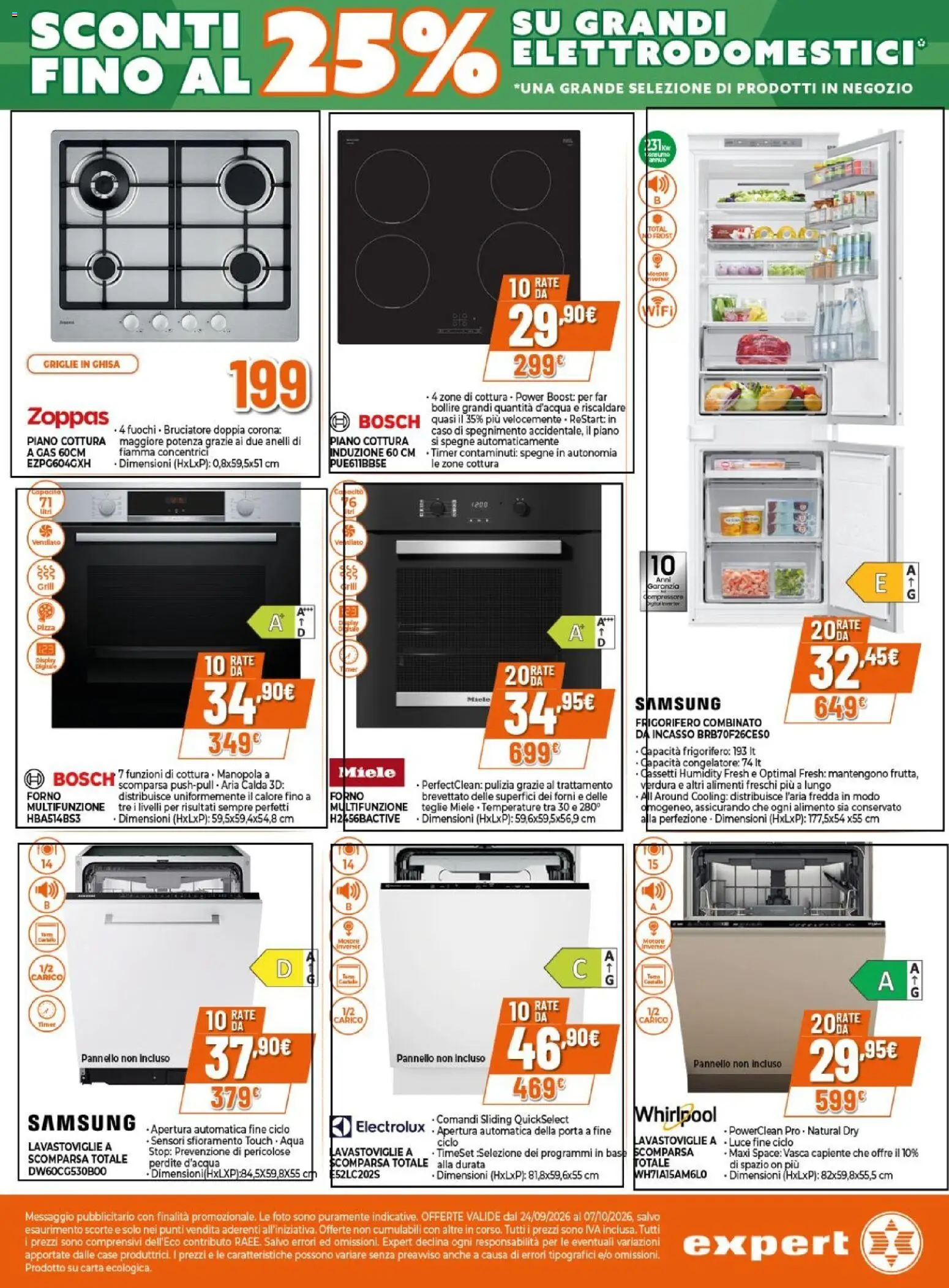 Volantino Expert del 24/09/2026 | Pagina: 6