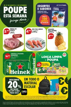 Pré-visualização Pingo Doce Poupe Esta Semana Açores válido de 27/08/2026