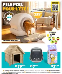 GiFi - Prévisualisation de GiFi catalogue valide à partir de 07/07/2026 | Page: 22 | Produits: Vidéo, Litière agglomérante, Litière, Scanner