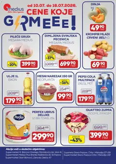 Medius katalog Cene koje grmeee - pregled Medius kataloga - važi od 10.07.2026
