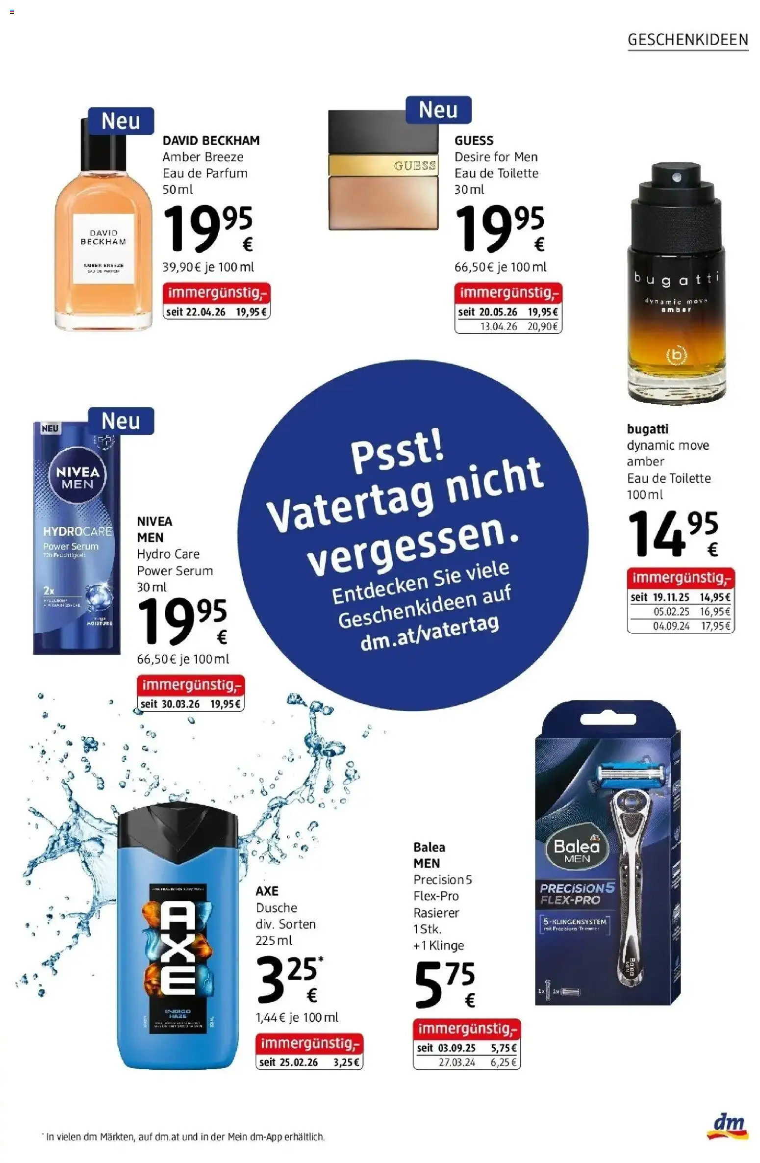 dm drogerie markt Journal Juni 2026 gültig ab 03.06.2026 | Seite: 19 | Produkte: Rasierer, Toilette, Dusche, Eau de Toilette