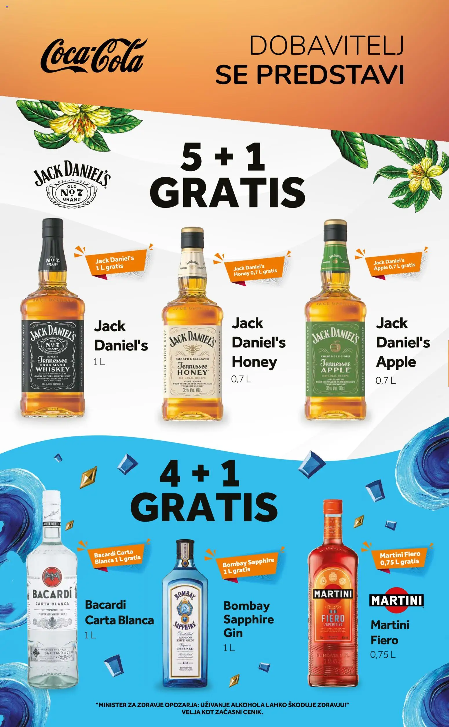 Novi Ahac katalog ponudbe – veljaven od 01.09.2026 | Stran: 16 | Izdelki: Bombay Sapphire, Gin