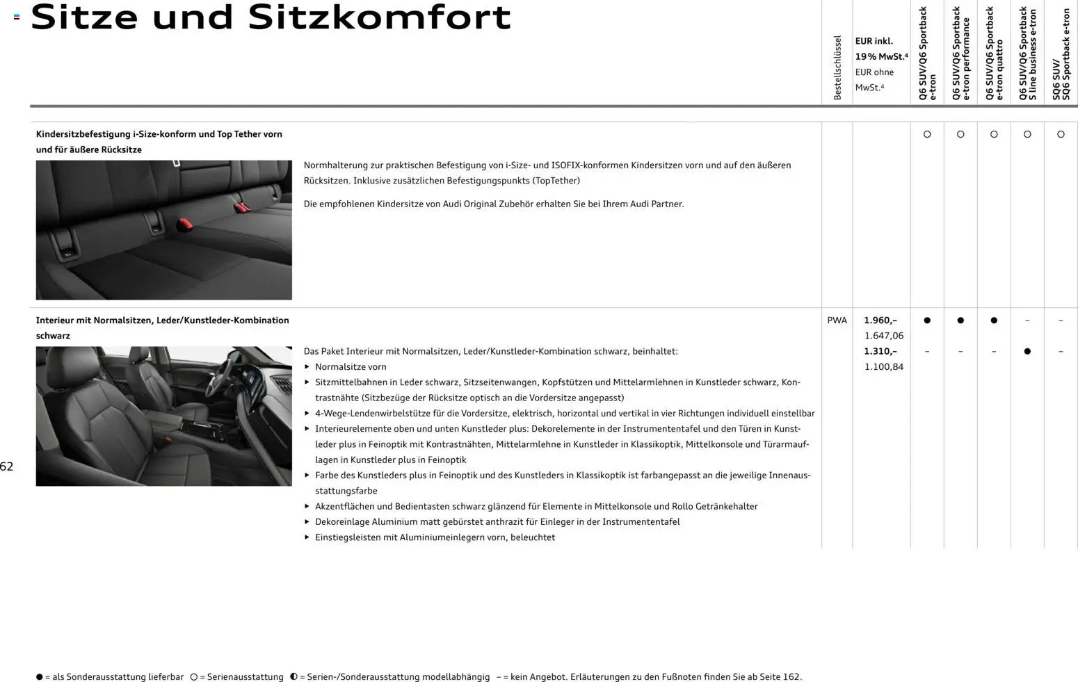 Audi Prospekt – gültig ab 23.06.2026 | Seite: 62 | Produkte: Top