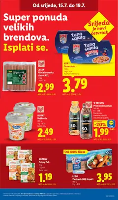 Lidl Katalog - Pregled kataloga iz trgovine Lidl, vrijedi od 13.07.2026 | Stranica: 63