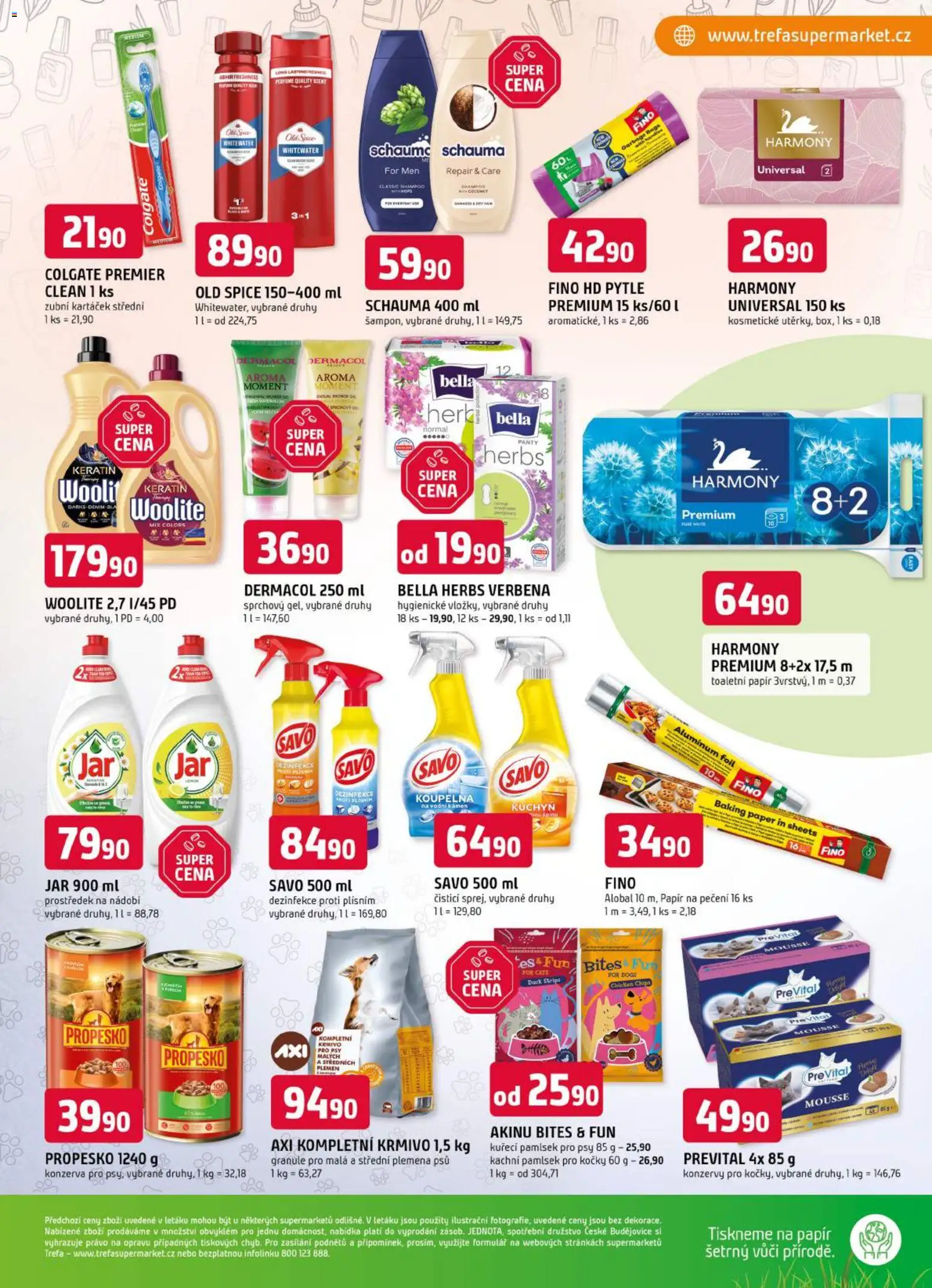 Trefa leták od 22.07.2026 | Strana: 11 | Produkty: Propesko, Toaletní papír, Old Spice, Jar 900 ml