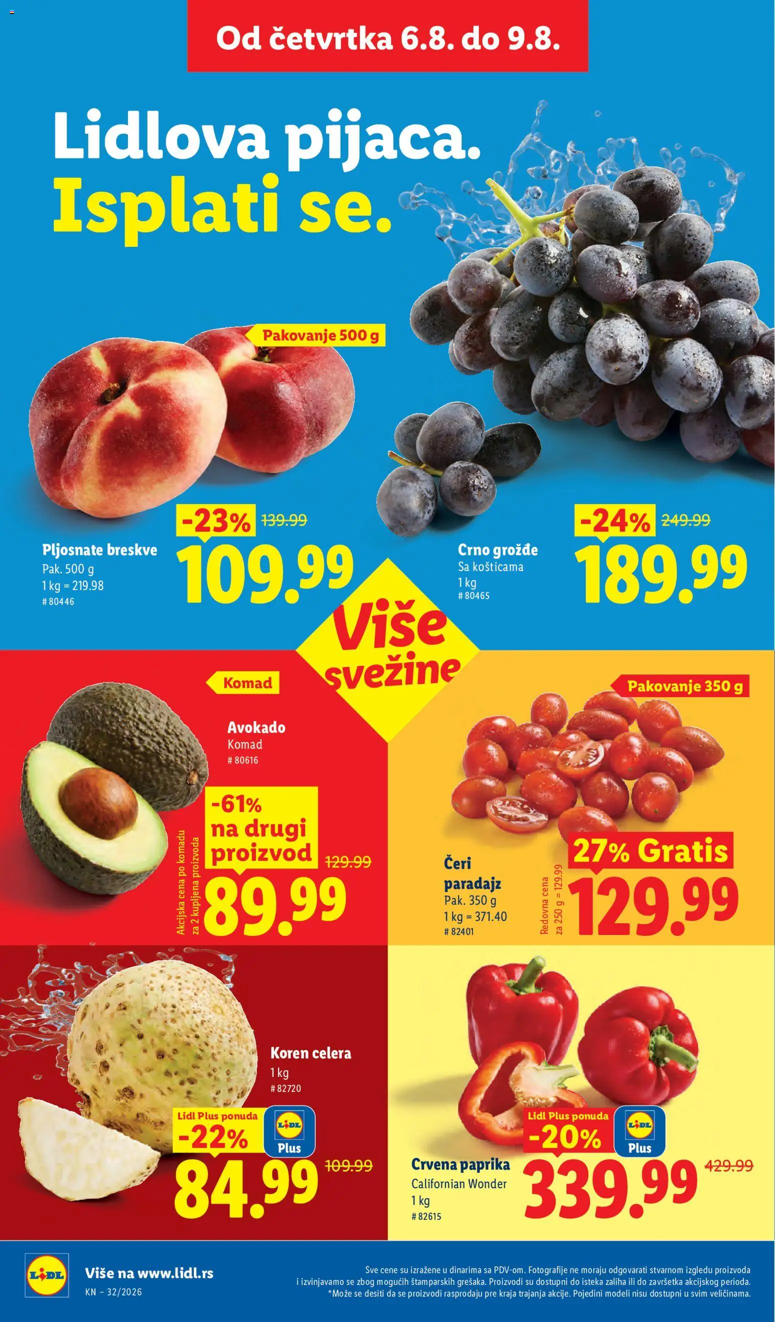 Lidl katalog - važi od 06.08.2026 | Strana: 18