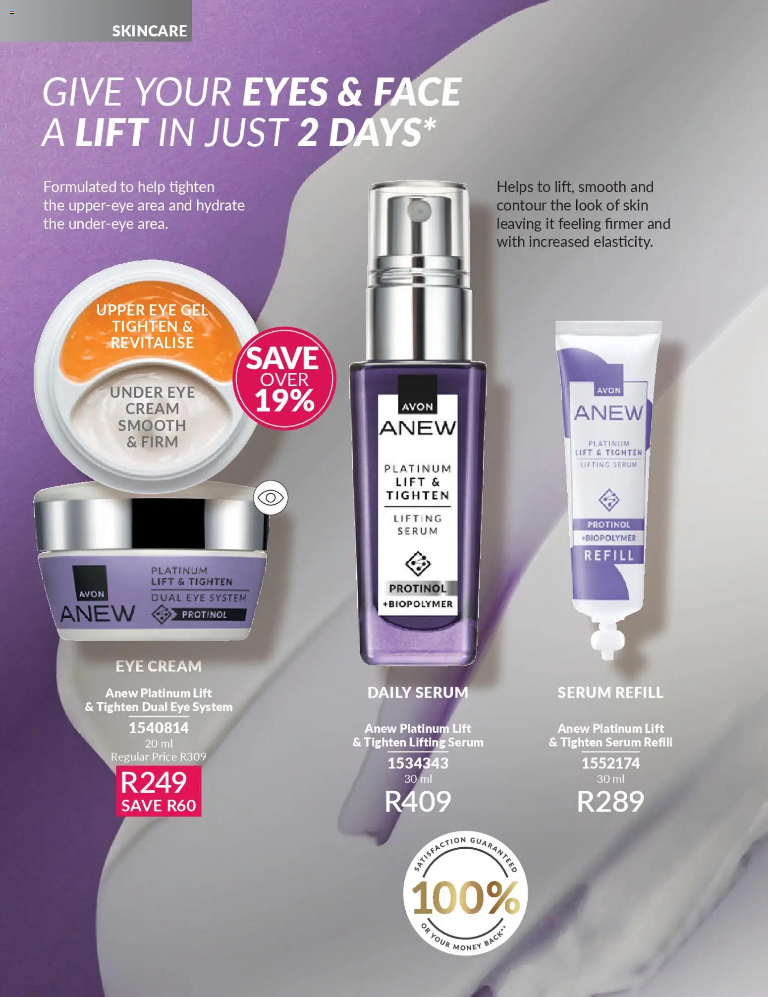 New Avon catalogue – valid from 01.04.2026 | Page: 30 | Products: Serum, Cream, Eye cream