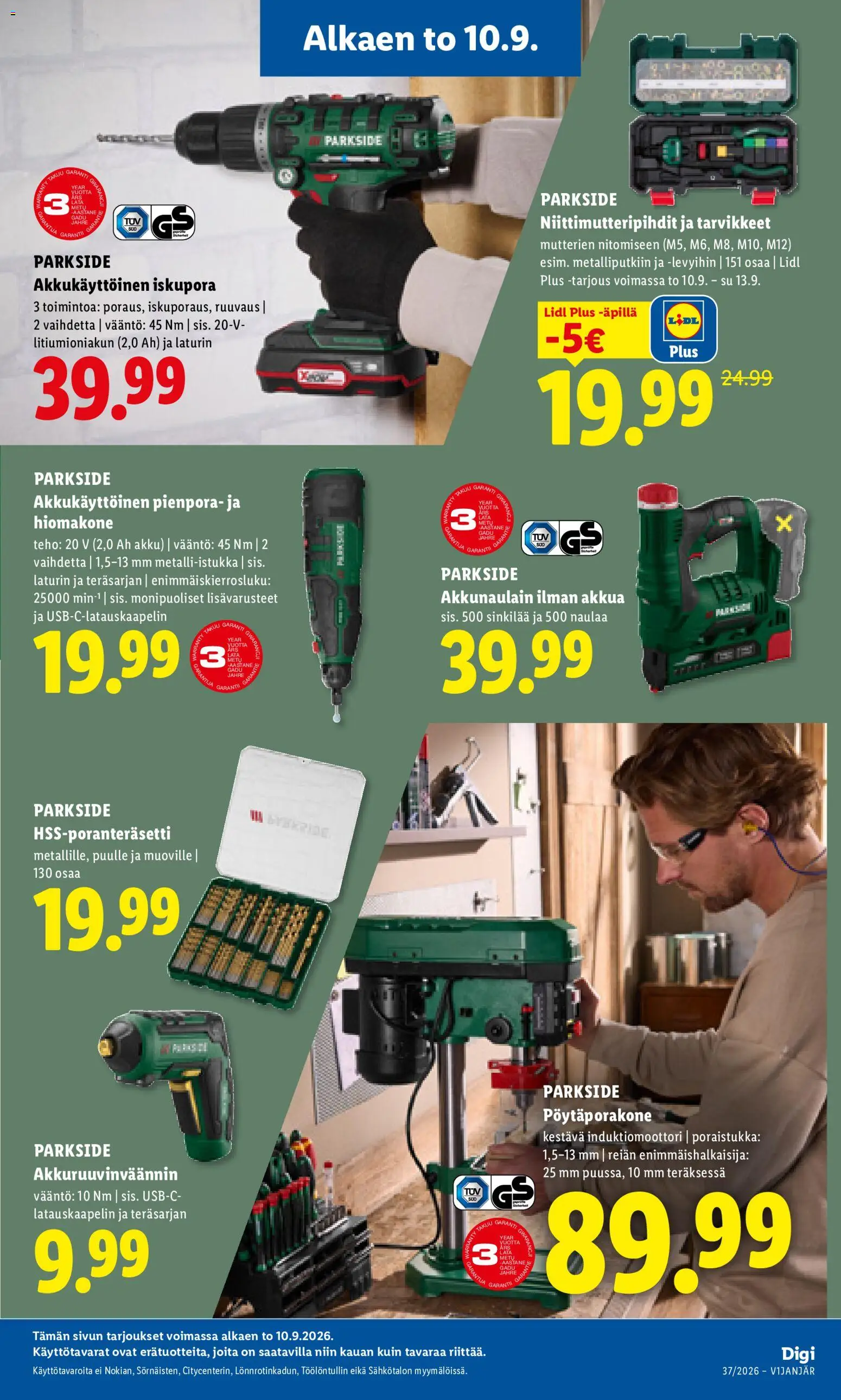 Lidl tarjoukset - Helsinki – voimassa 10/09/2026 alkaen | Sivu: 3
