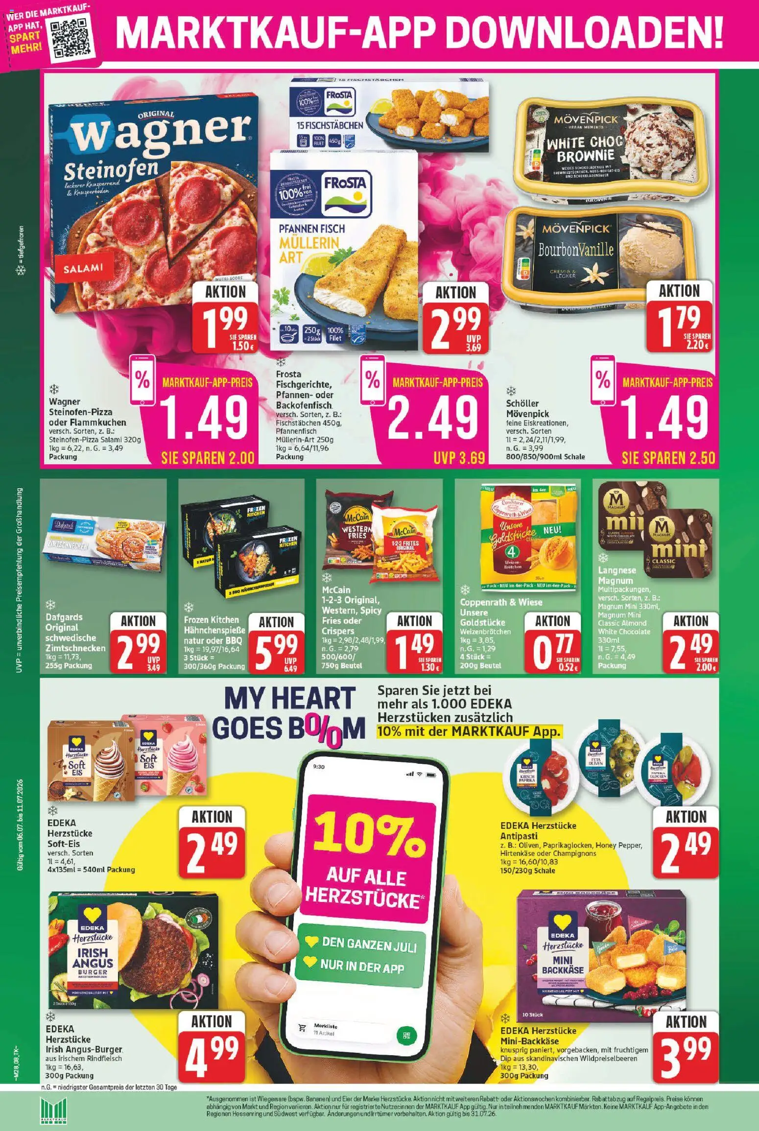 Marktkauf Prospekt | 06.07.2026 | Wie erhält man einen begrenzten Rabatt? | Deutschland