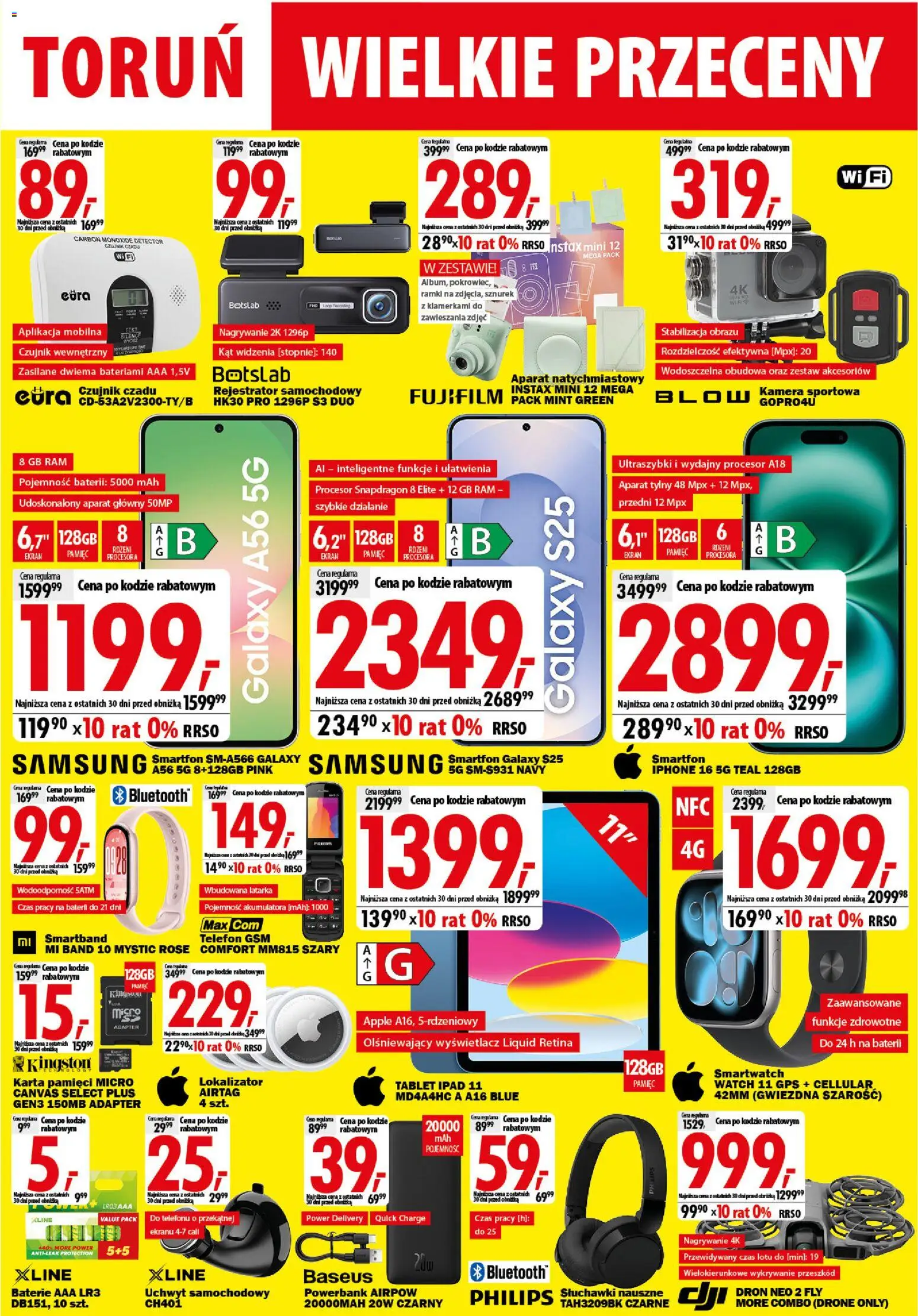 Mediaexpert promocje - Wielkie przeceny Toruń od 10.08.2026 | Strona: 4 | Produkty: Baterie aaa, Smartfon, Słuchawki, Baterie