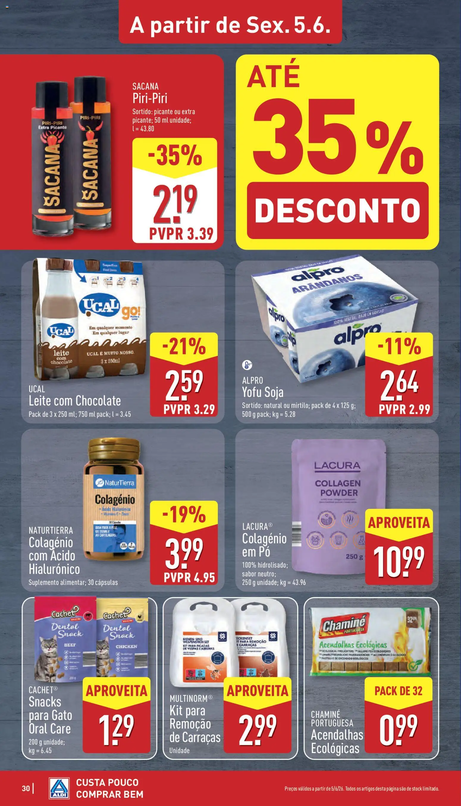 Aldi folheto │ válido de 01.06.2026 | Página: 30 | Produtos: Soja, Pó, Leite, Chocolate