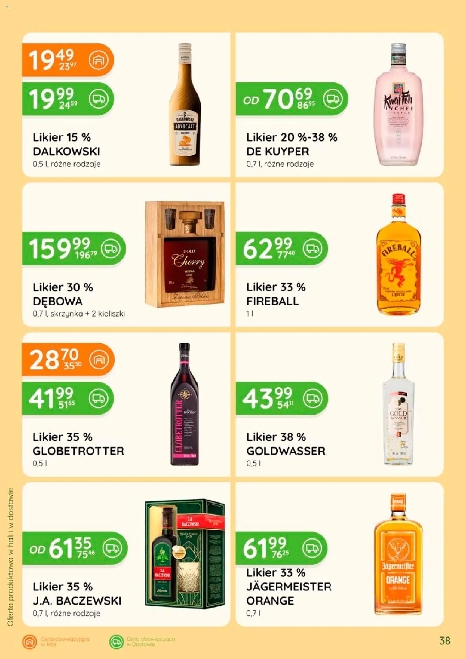 Eurocash gazetka - Katalog Alkoholowy od 01.08.2026 | Strona: 38 | Produkty: Jagermeister