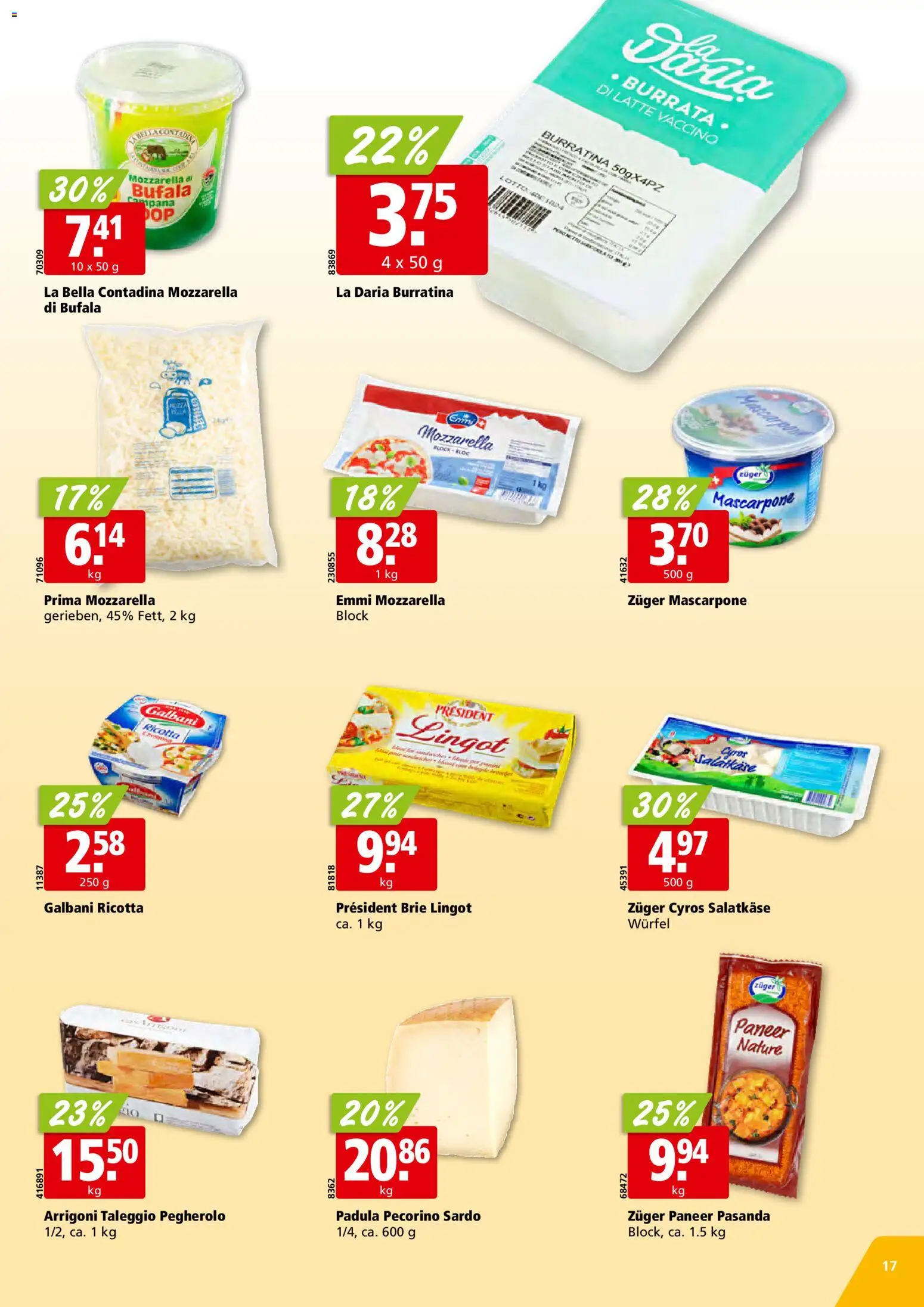 Aligro aktionen – gültig ab 06.07.2026 | Seite: 17 | Produkte: Mascarpone, Fennikel