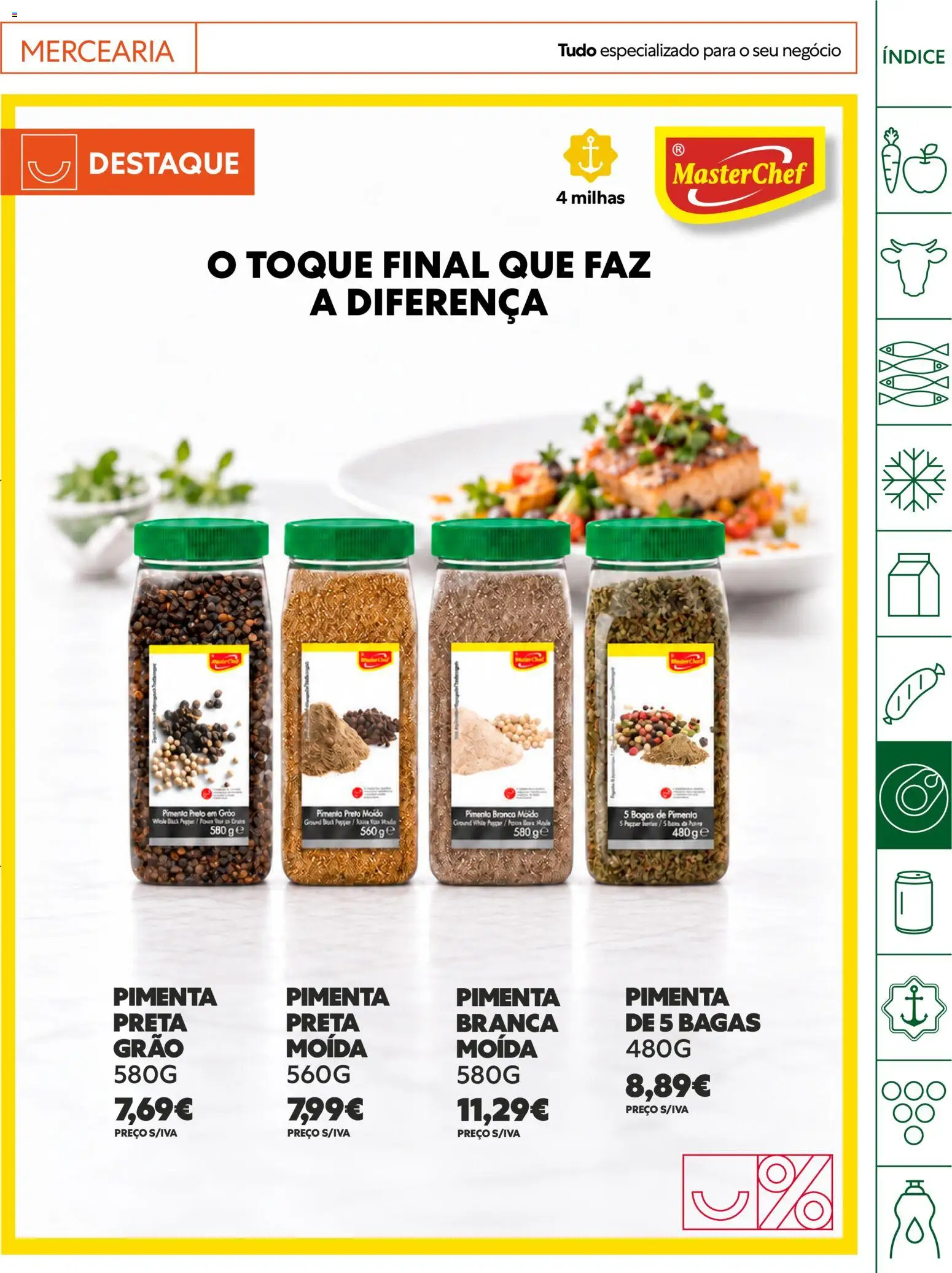 Recheio folheto Horeca Madeira │ válido de 13/10/2026 | Página: 17 | Produtos: Mercearia, Pimenta, Pimento