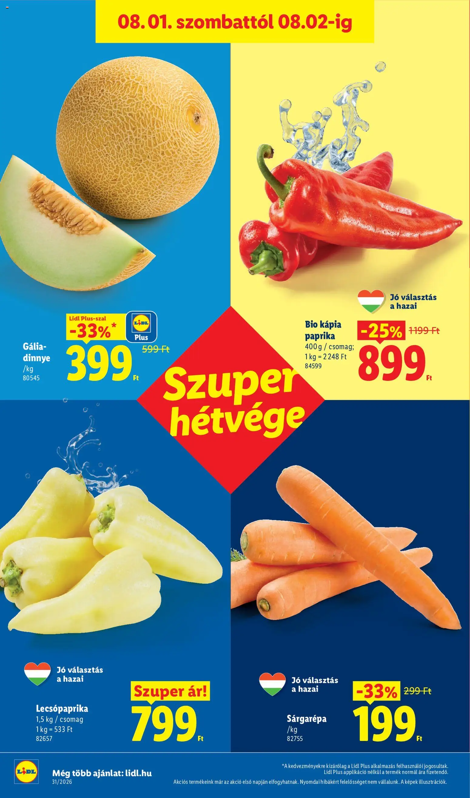 Lidl akciós ujság - amely érvényes a következő dátumtól: 2026.07.30. | Oldal: 30