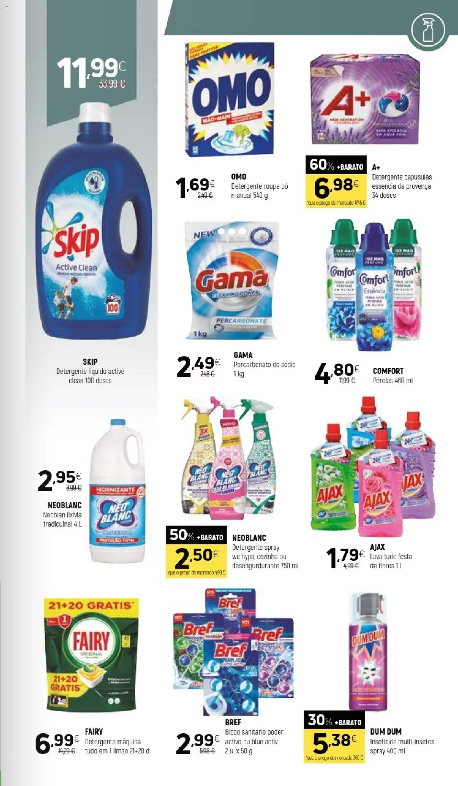 Coviran folheto │ válido de 08/09/2026 | Página: 19 | Produtos: Flores, Inseticida, Bloco sanitário, Detergente