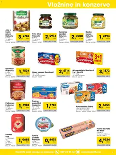 Tuš katalog akcije – veljaven od 01.10.2026 | Stran: 5 | Izdelki: Konzerve, Koruza, Tuna, Sardine