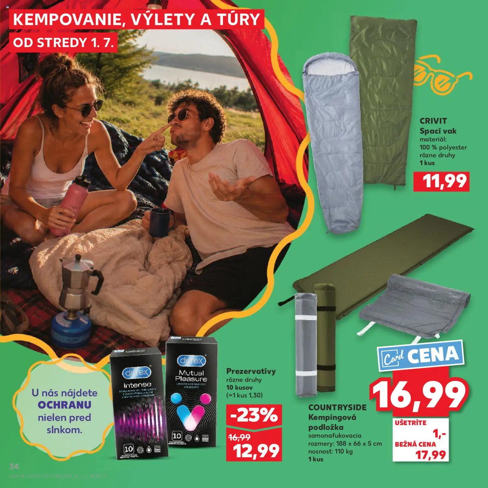 Kaufland SK akciós ujság - amely érvényes a következő dátumtól: 2026.07.01. | Oldal: 34