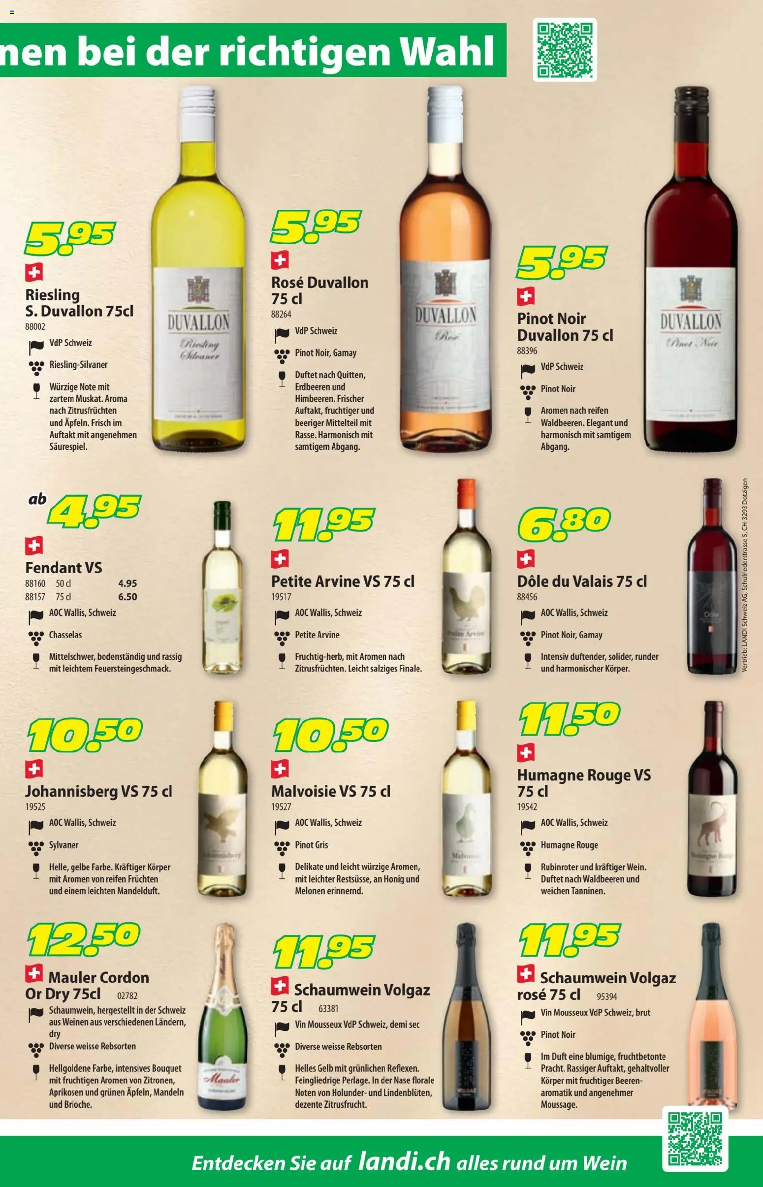 Landi ( Deaktivovane pre Letakomat )  aktionen – gültig ab 28.09.2026 | Seite: 3 | Produkte: Duft, Rouge, Wein, Erdbeeren