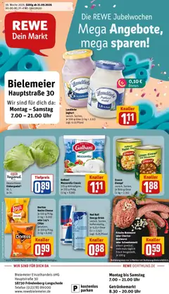 Rewe Prospekt Fröndenberg ab 21.09.2026 gültig
