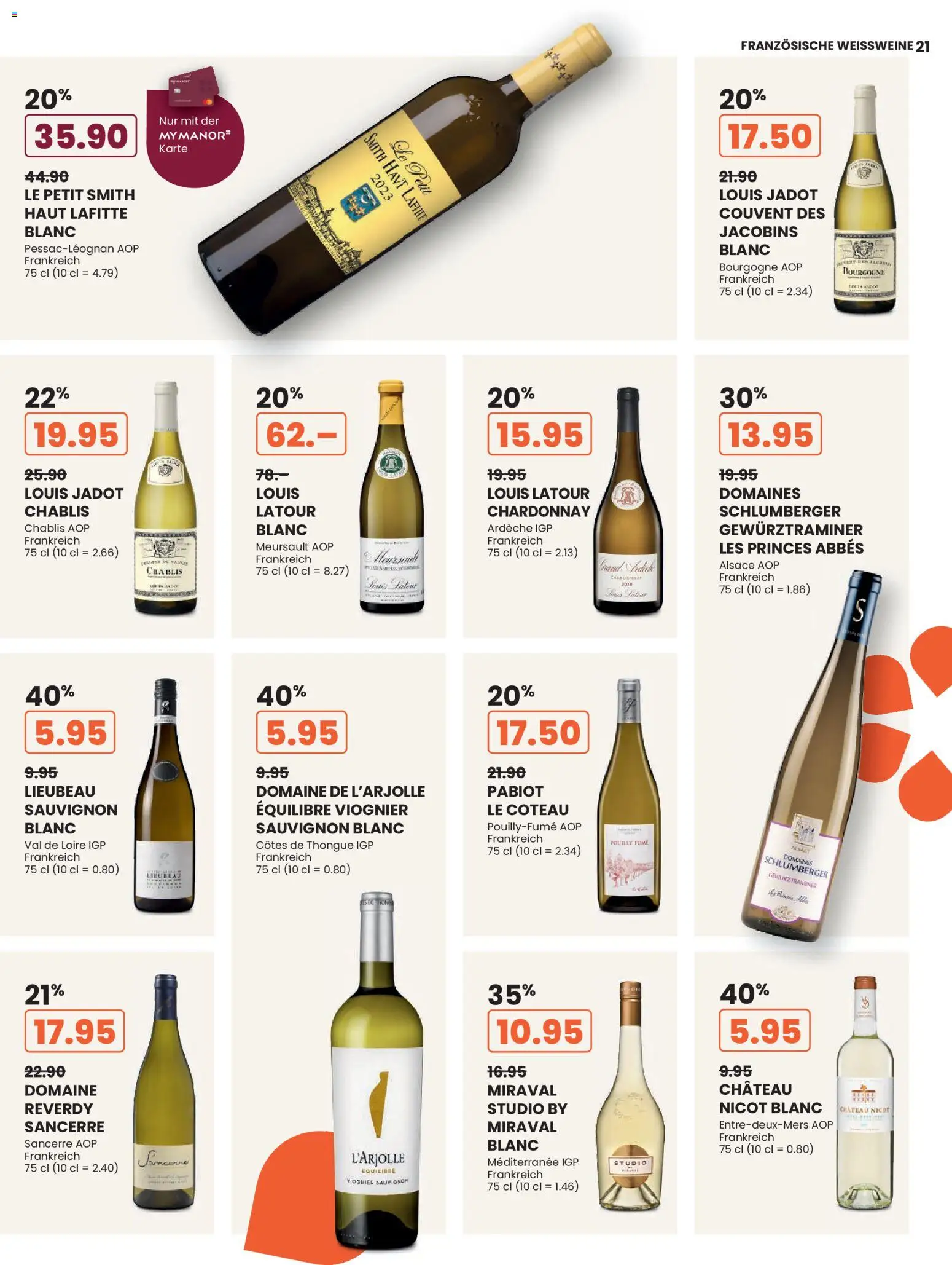 Manor aktionen  Wine – gültig ab 12.04.2026 | Seite: 21
