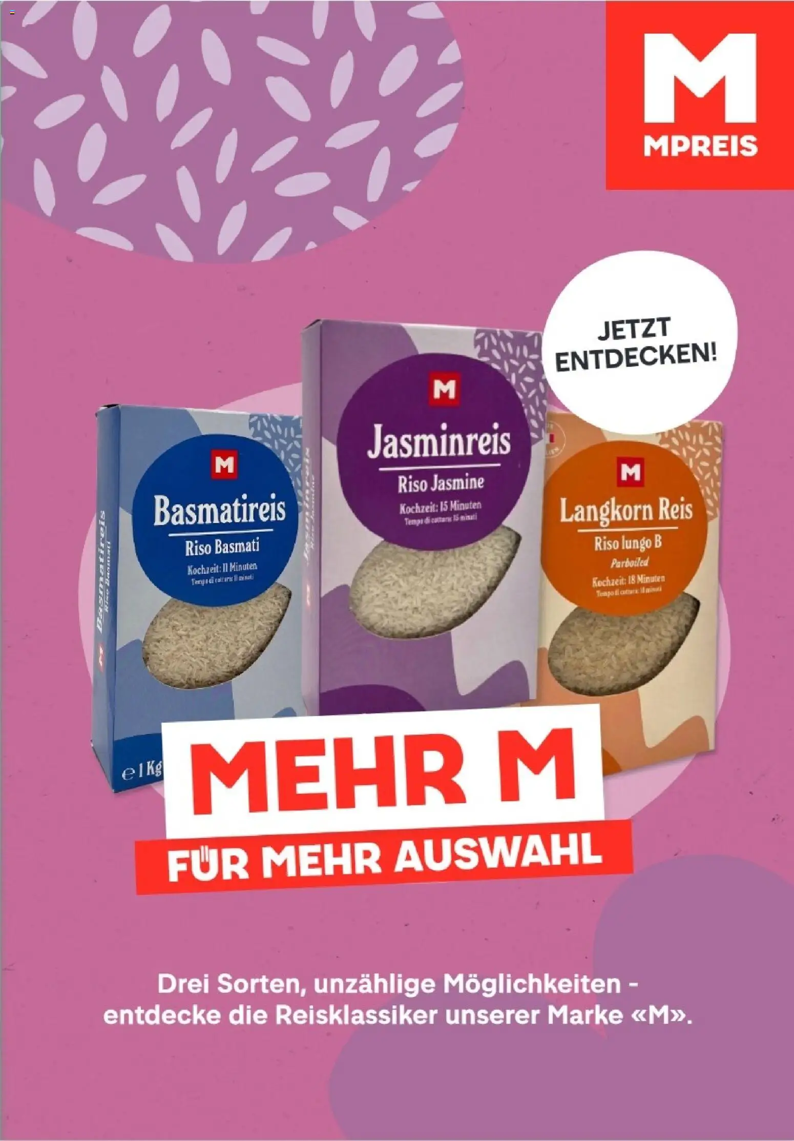 MPREIS Hohenems gültig ab 03.06.2026 | Seite: 15 | Produkte: Reis
