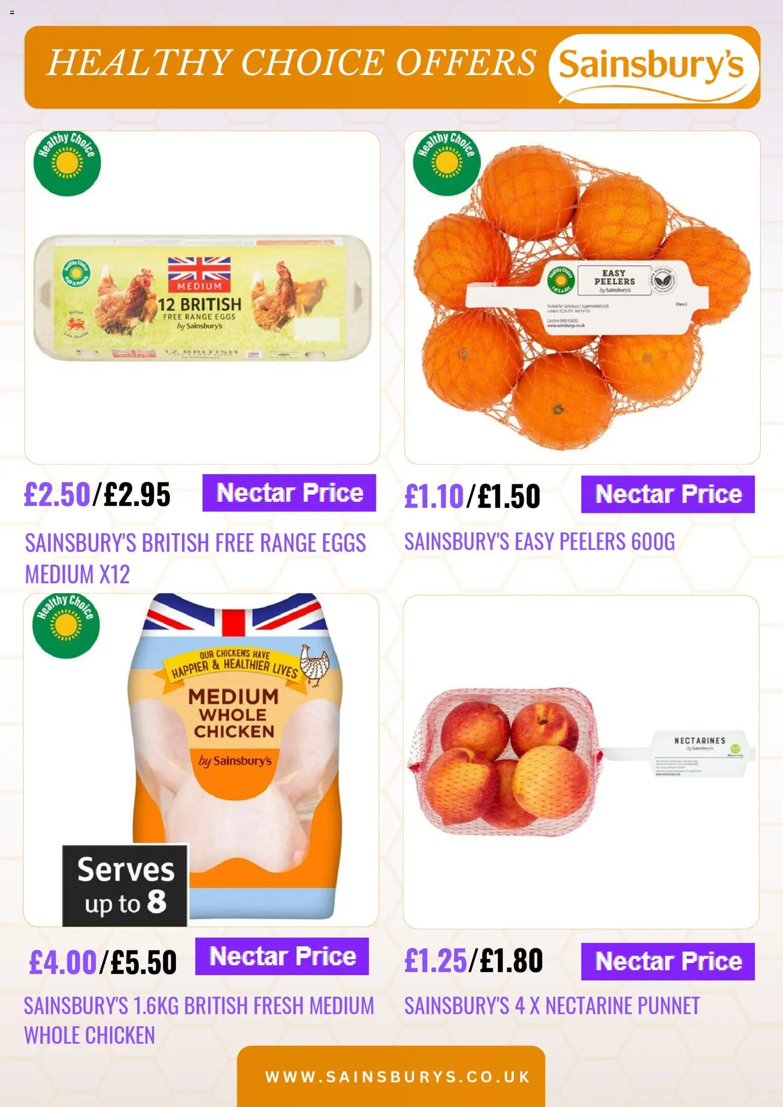 {H1} | Page: 3 | Products: Chicken, Whole chicken, Eggs, Nectarines