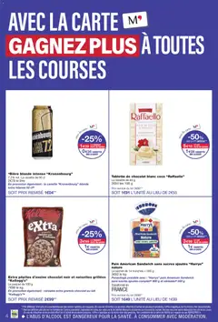 Monoprix - Prévisualisation de Monoprix catalogue valide à partir de 05.05.2026 | Page: 4 | Produits: Tablette, Bière blonde, Noix, Granola