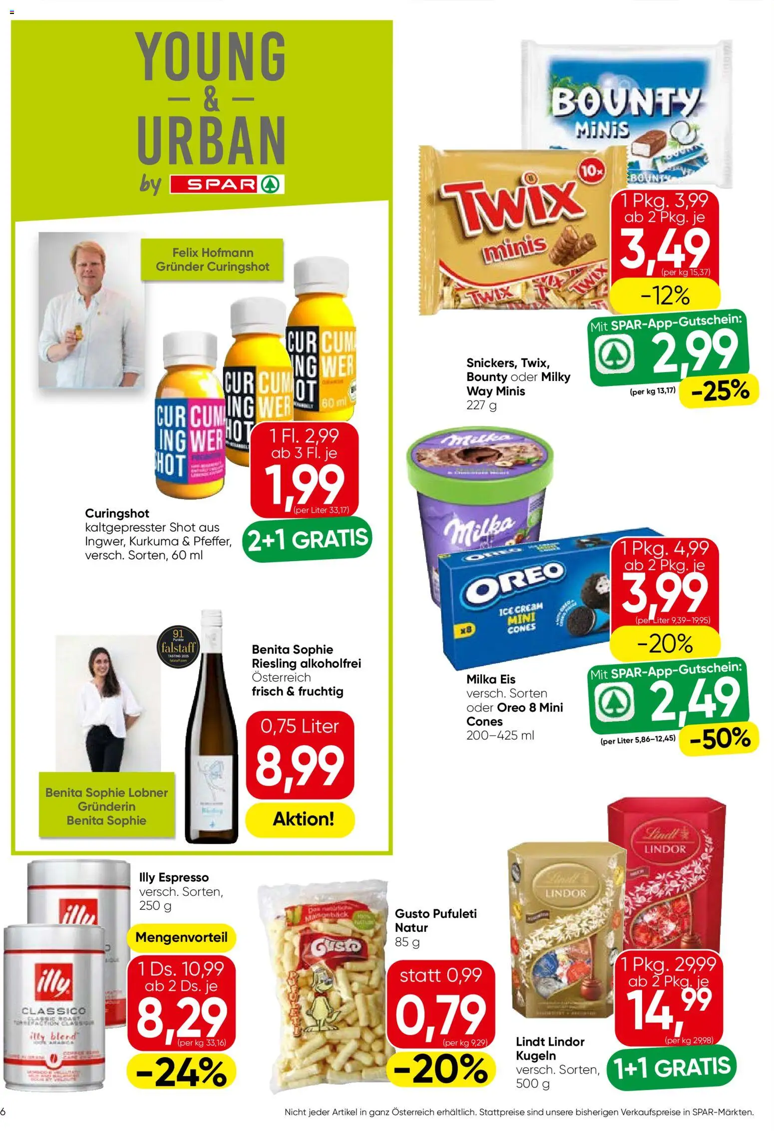 Spar Flugblatt - Steiermark gültig ab 19.03.2026 | Seite: 6 | Produkte: Eis