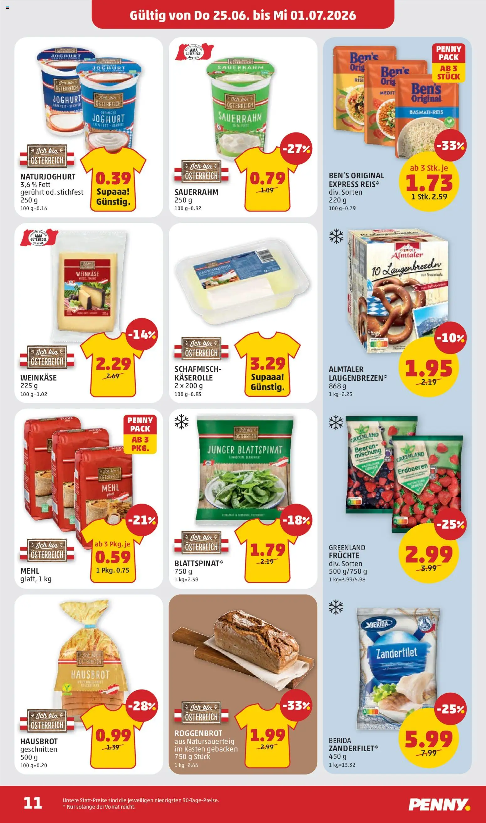 Penny Markt Flugblatt gültig ab 25.06.2026 | Seite: 11