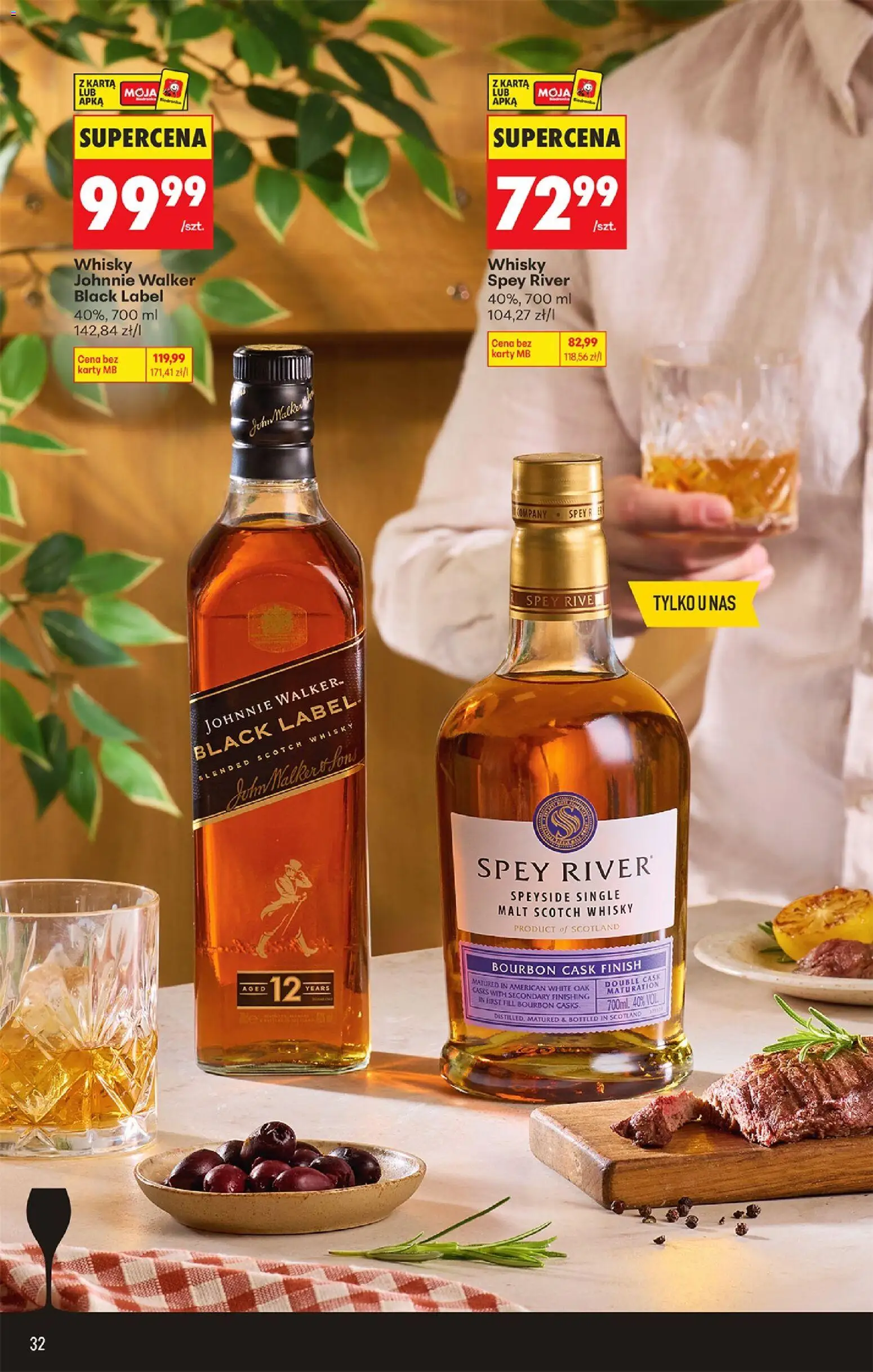 Biedronka Polsko leták - Czas na toast od 20.04.2026 | Strana: 32 | Produkty: Finish, Bourbon, Whisky, Karty