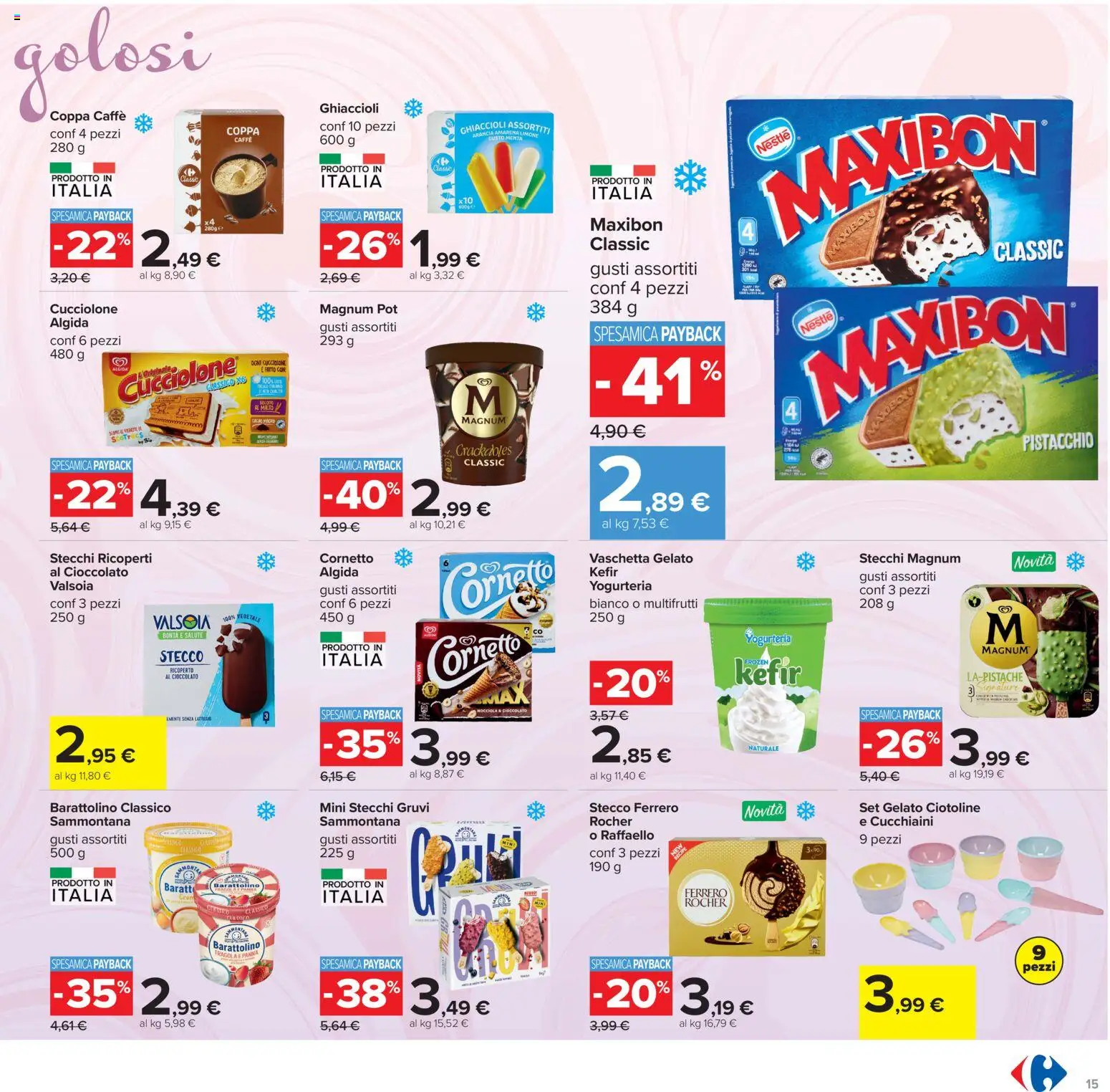 Volantino Carrefour del 05.06.2026 | Pagina: 15