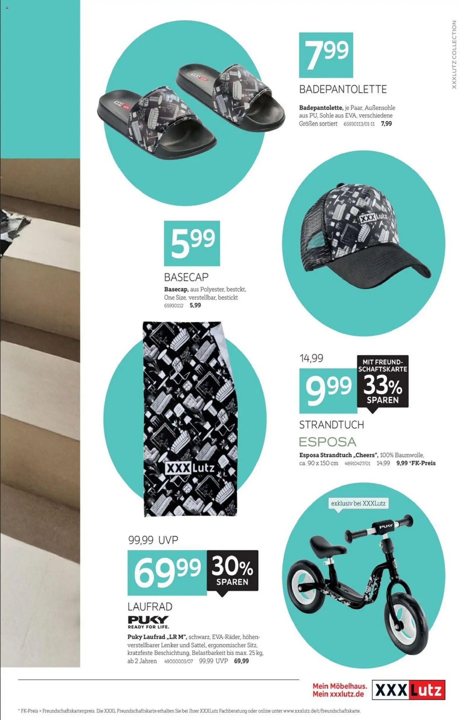 XXXLutz Bis zu 74% sparen – gültig ab 08.08.2026 | Seite: 7 | Produkte: Strandtuch
