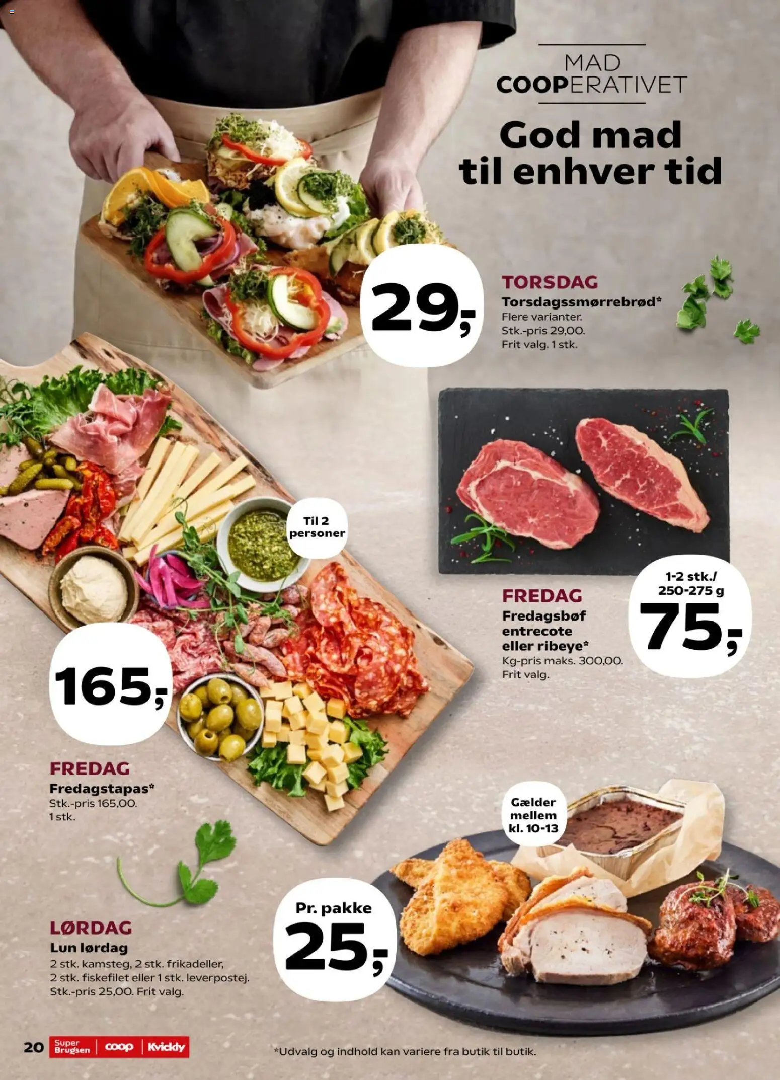 Super Brugsen tilbudsavis – gyldig fra 21/08/2026 | Side: 20 | Produkter: Entrecote