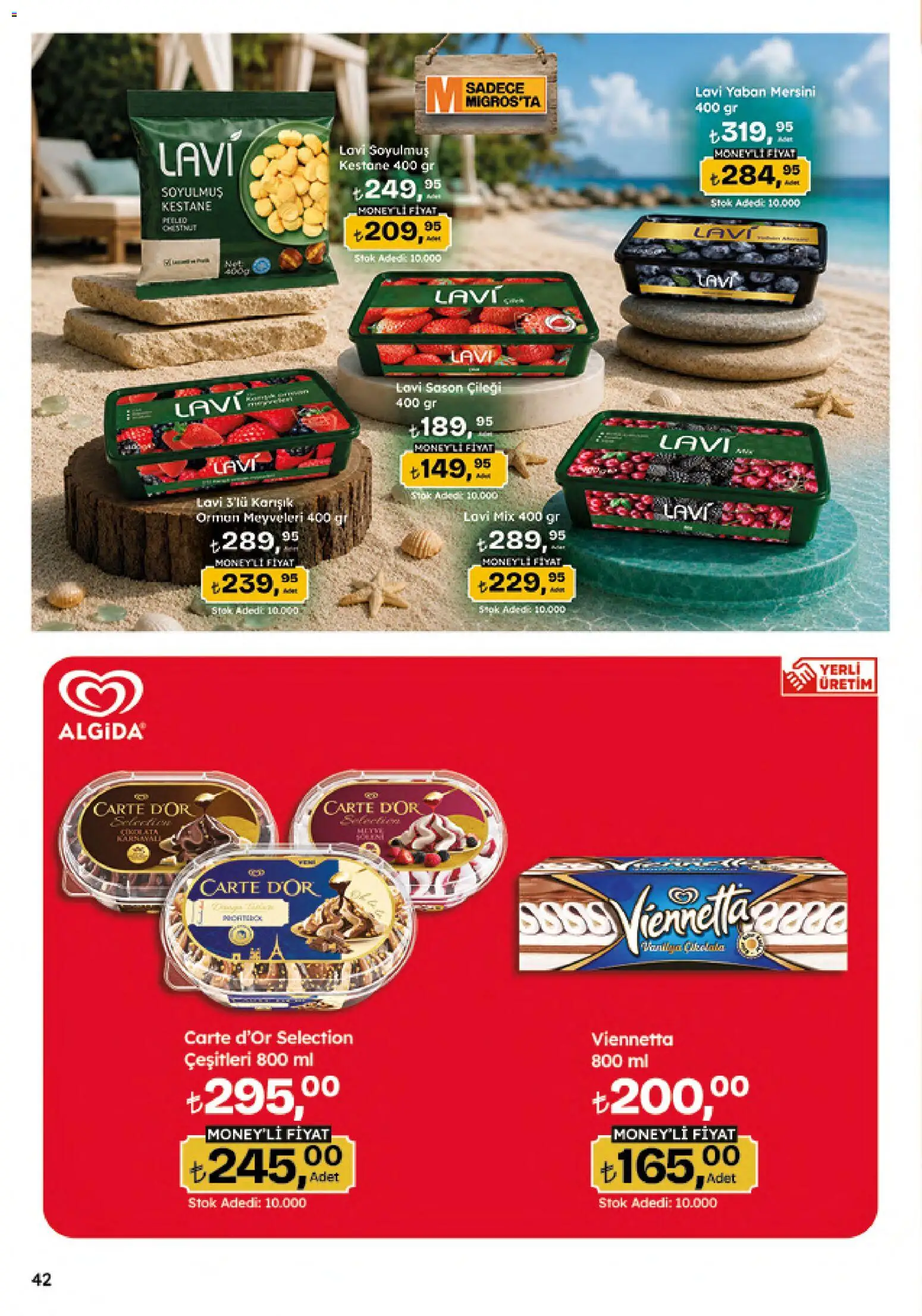 Migros Katalog - 5M Migroskop Dijital - 09 Temmuz 2026 tarihinden itibaren geçerlidir | Sayfa: 42 | Ürünler: Kestane, Yaban mersini