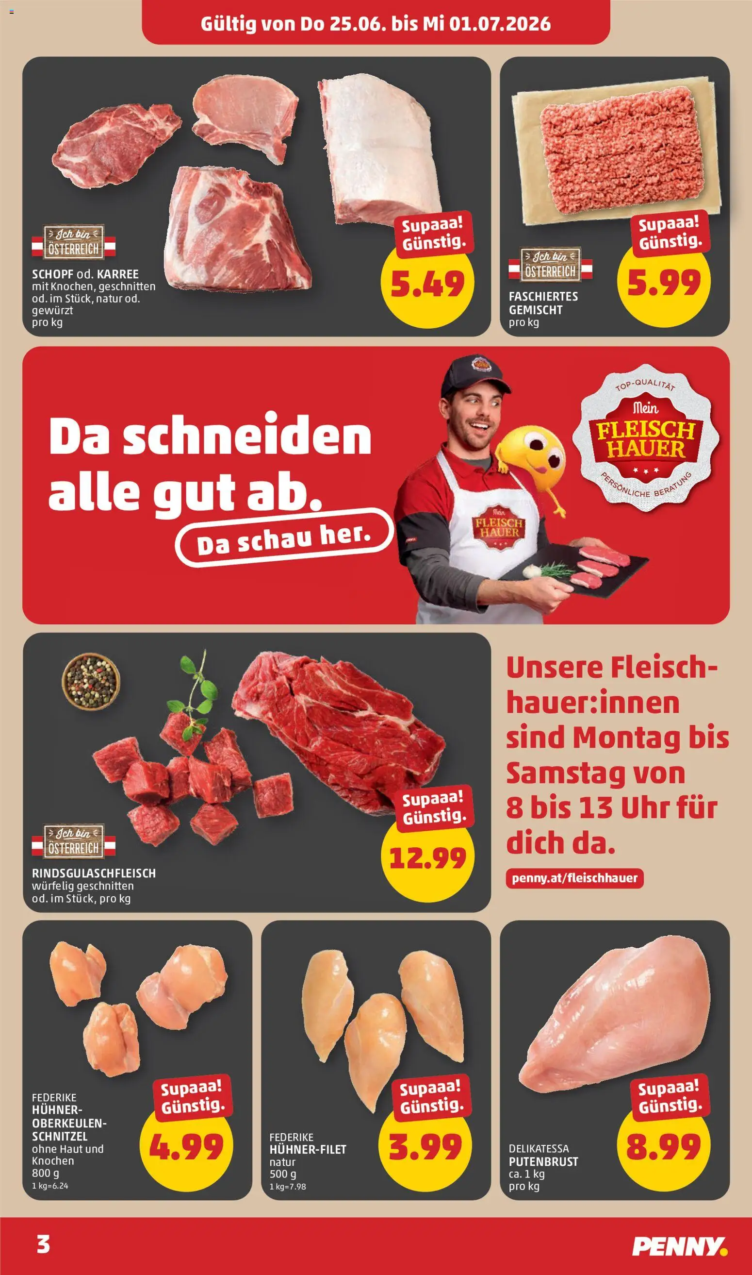 Penny Markt Eröffnung in 3335 Weyer gültig ab 25.06.2026 | Seite: 3 | Produkte: Uhr