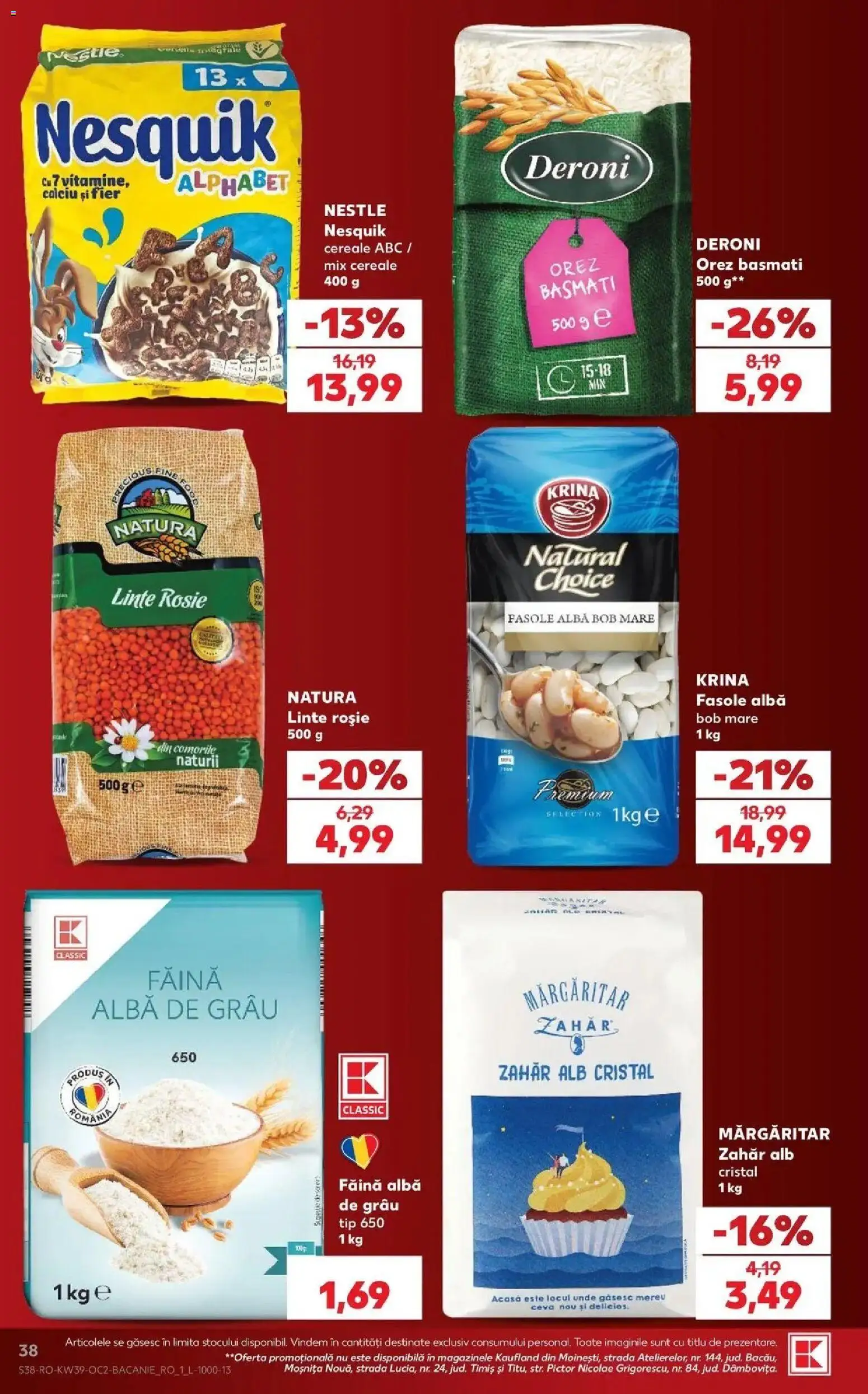 Kaufland Domnesti 23.09.2026 - Revista si Oferta | Pagină: 38