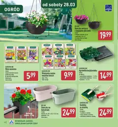 Pogląd oferty "Aldi Gazetka - Katalog ogrodowy" - ważna od 25.02.2026 | Strona: 10 | Produkty: Nasiona, Doniczka, Sól