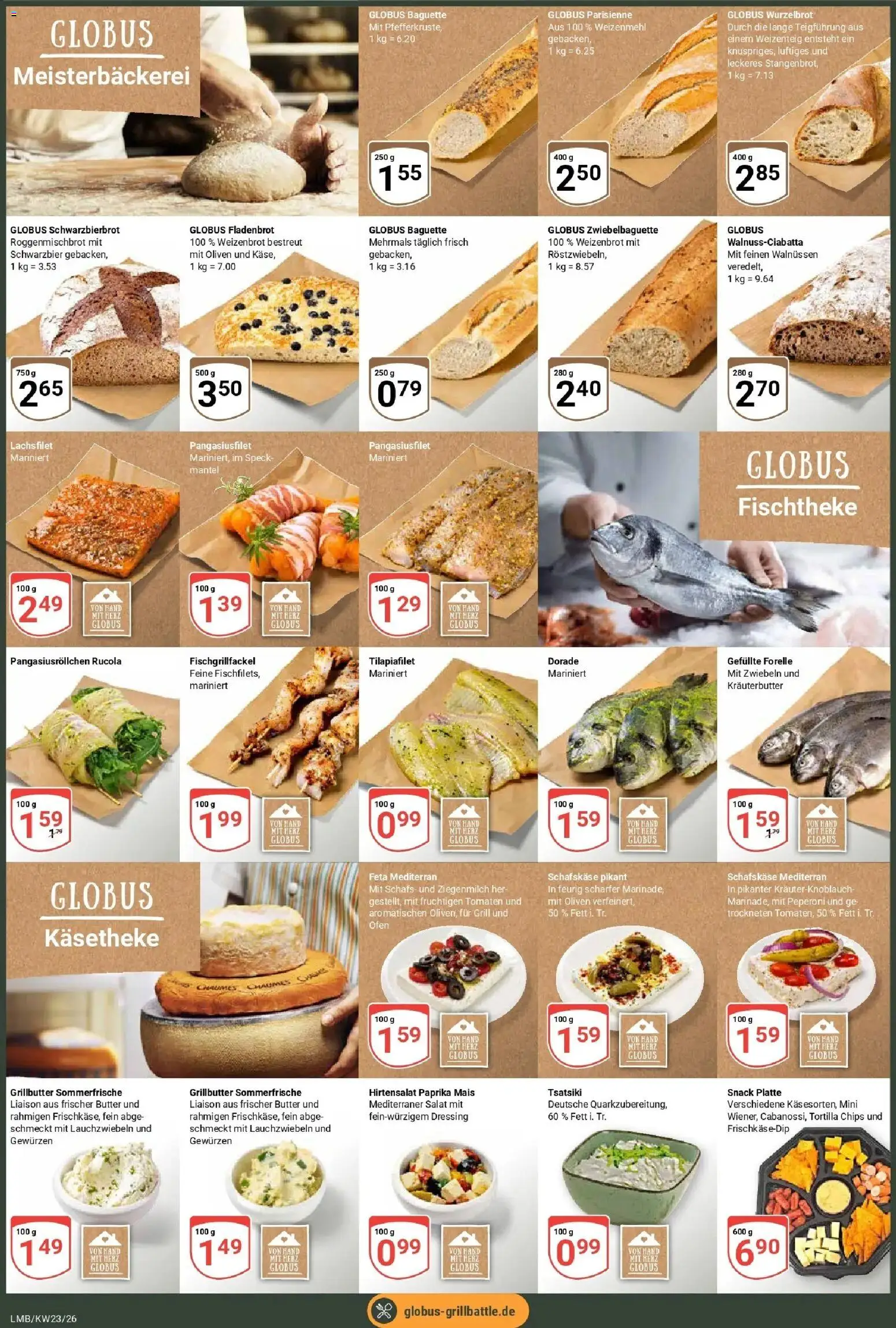 Globus Prospekt Limburg – gültig ab 01.06.2026 | Seite: 4 | Produkte: Kräuterbutter, Tomaten, Mantel, Chips