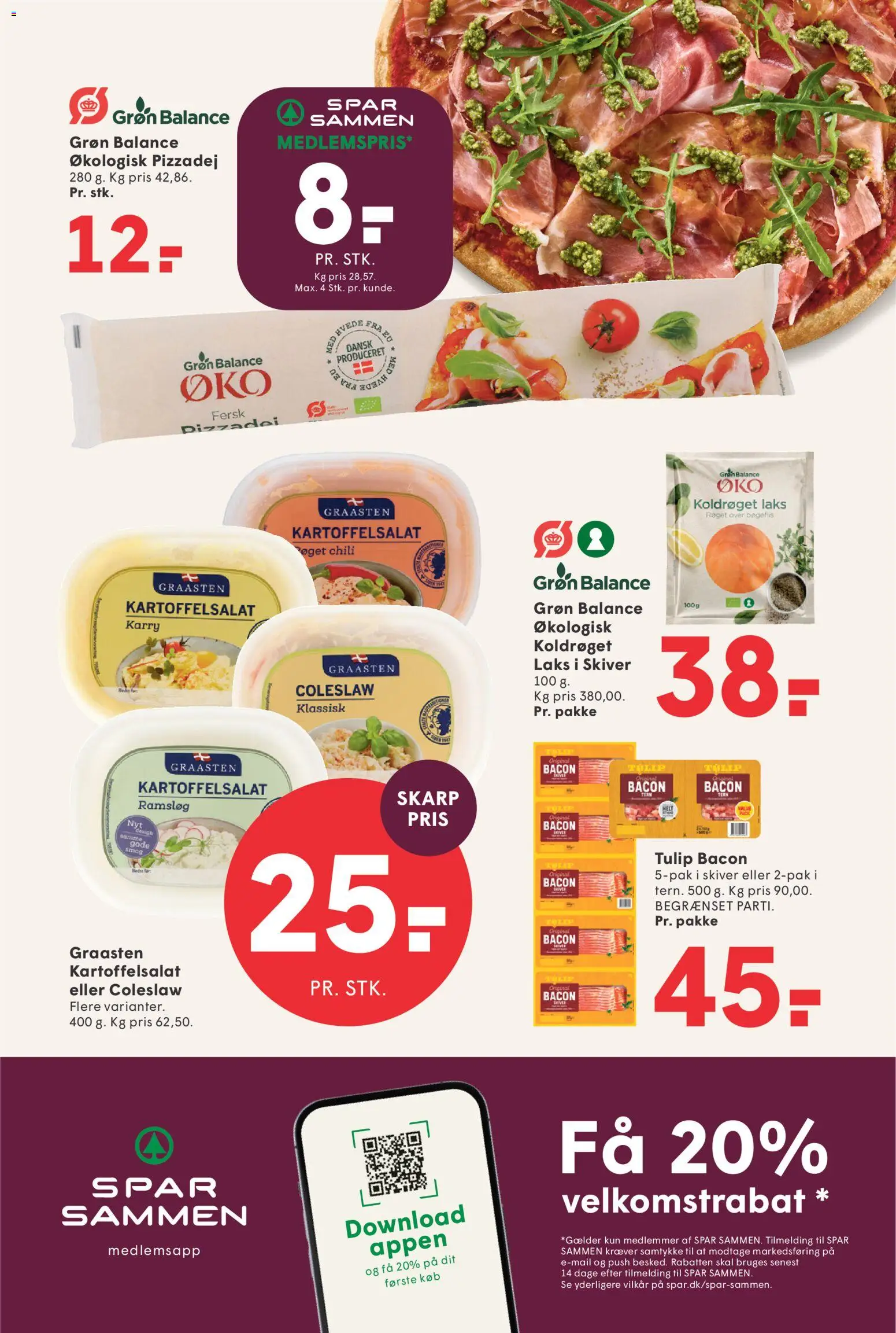 Spar tilbudsavis – gyldig fra 08.05.2026 | Side: 11 | Produkter: Karry, Kartoffelsalat, Pizzadej, Bacon