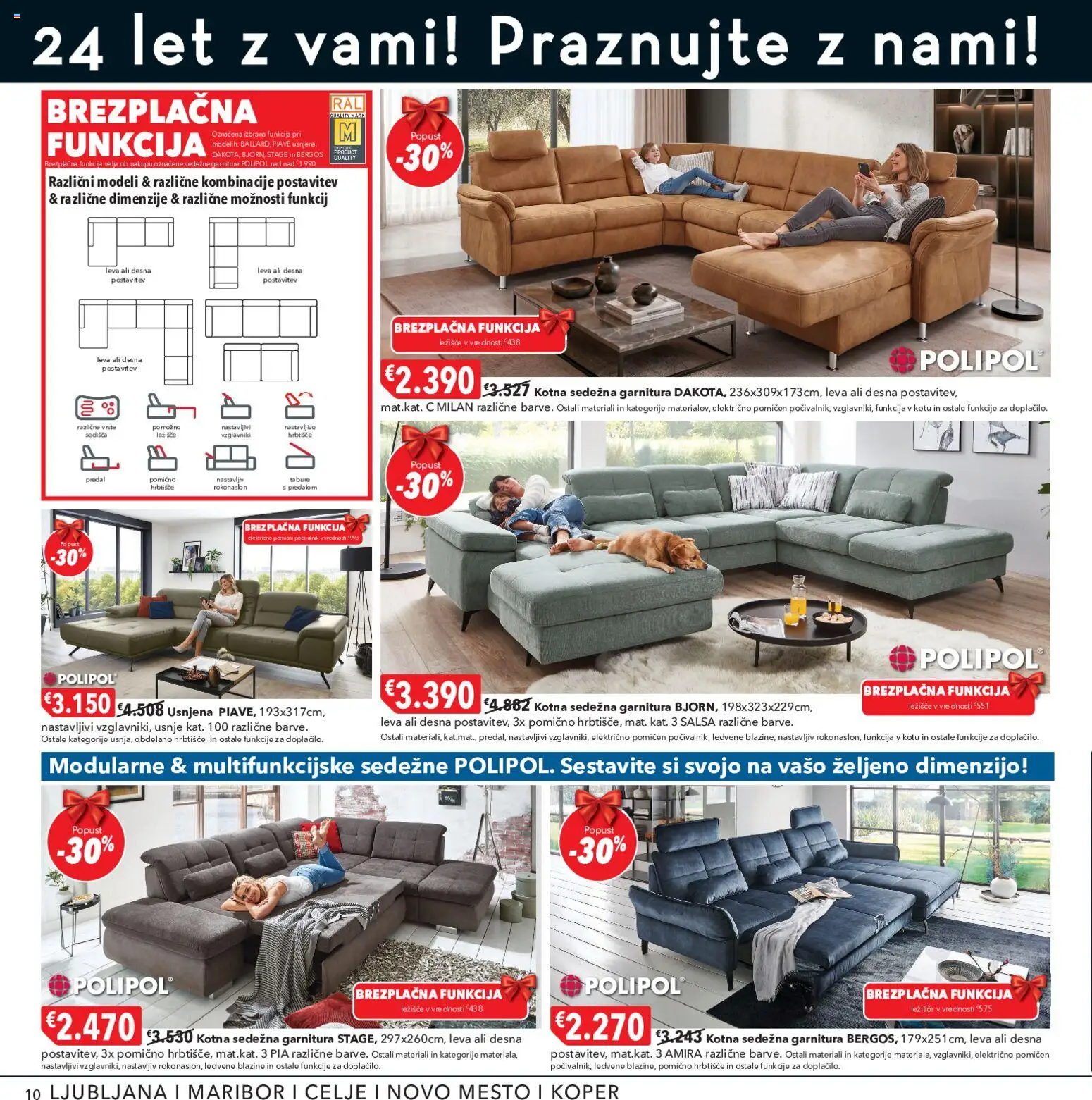 Novi Harvey Norman katalog ponudbe – veljaven od 16.09.2026 | Stran: 10 | Izdelki: Ležišče, Sedezna garnitura
