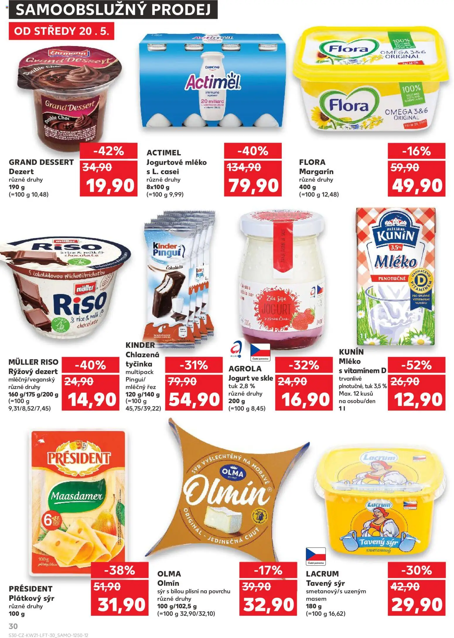 Kaufland leták - Chomutov od 20.05.2026 | Strana: 30